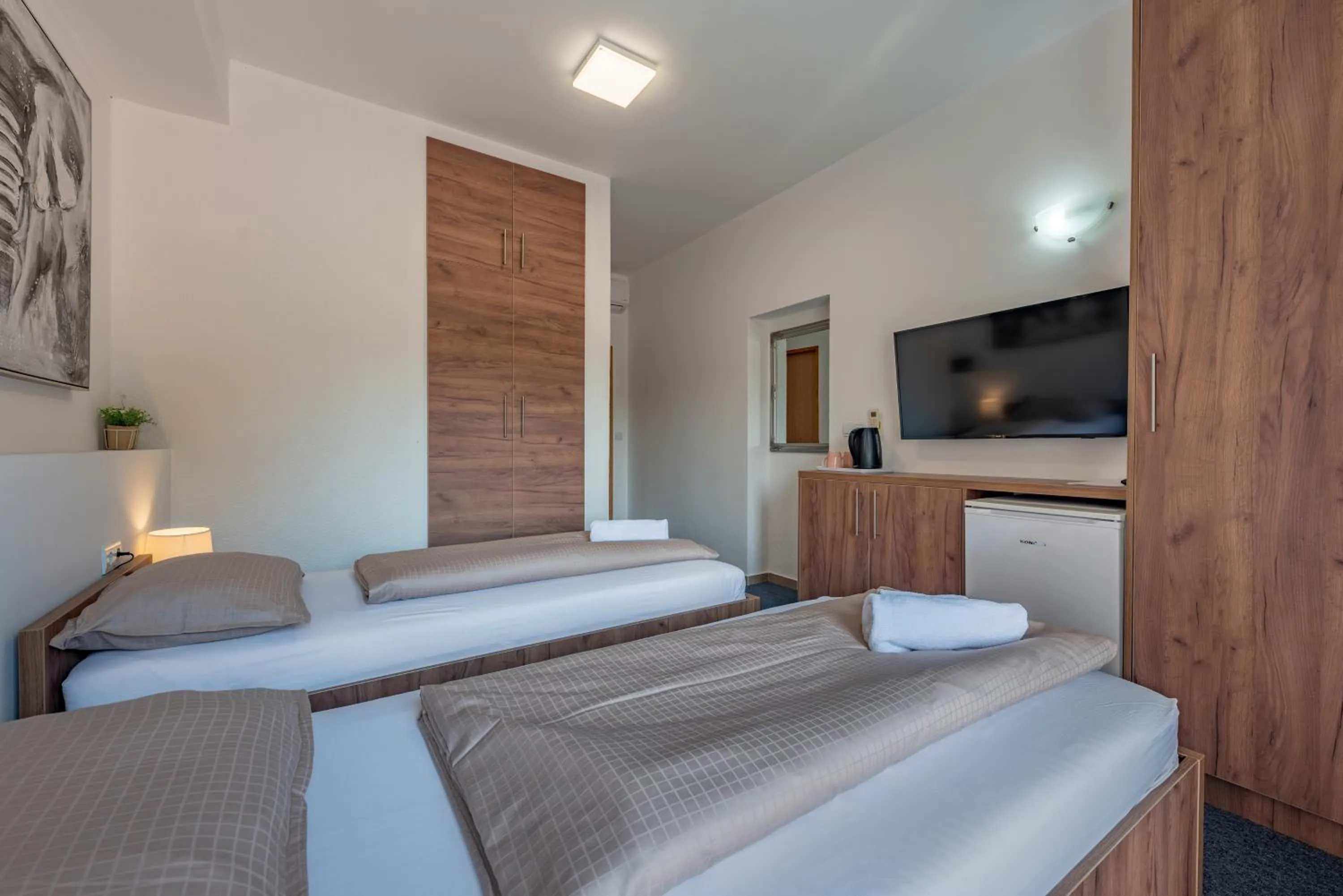 TV and multimedia, Bed in Aparthotel Plat