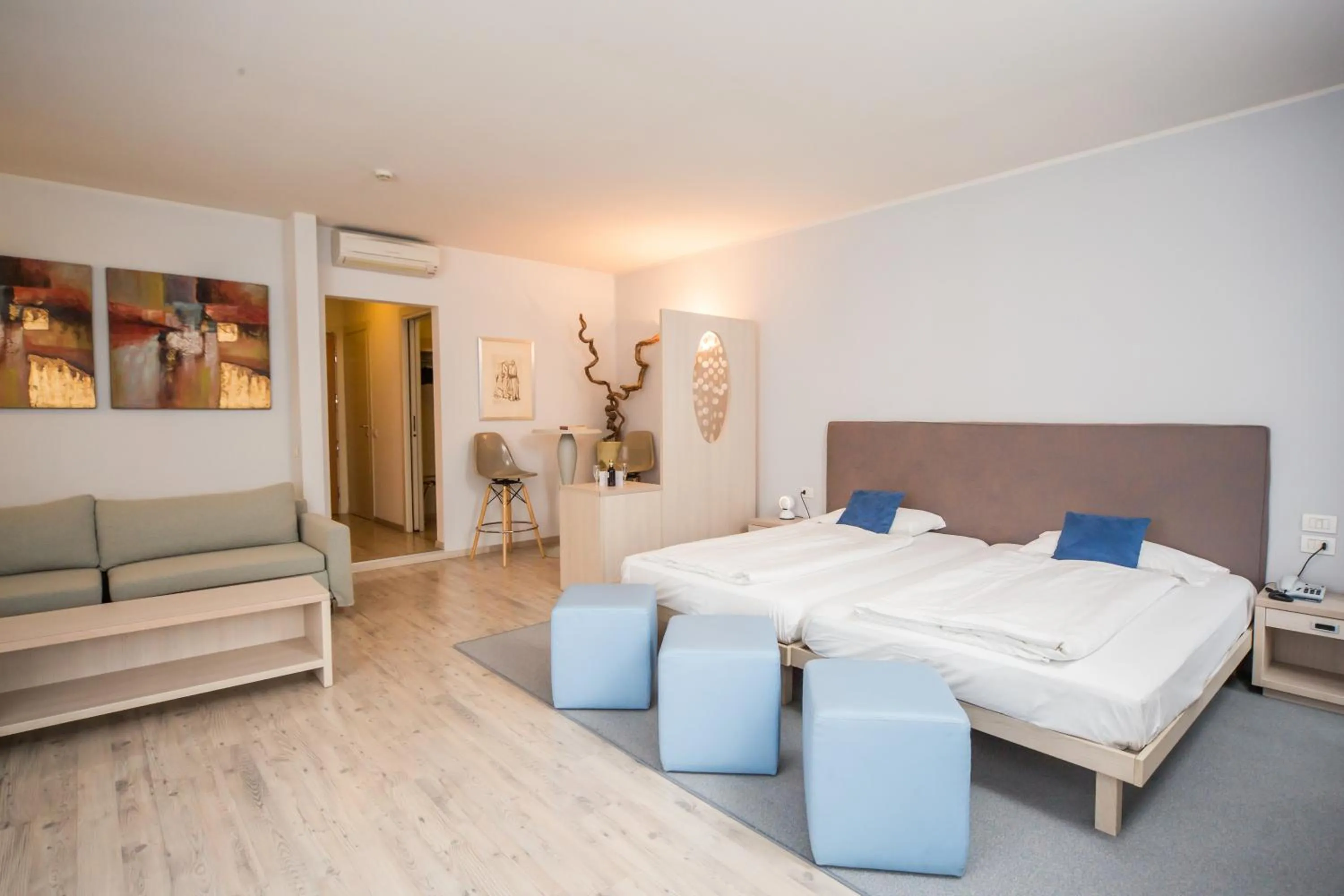 Bed in Club Hotel Olivi - Tennis Center