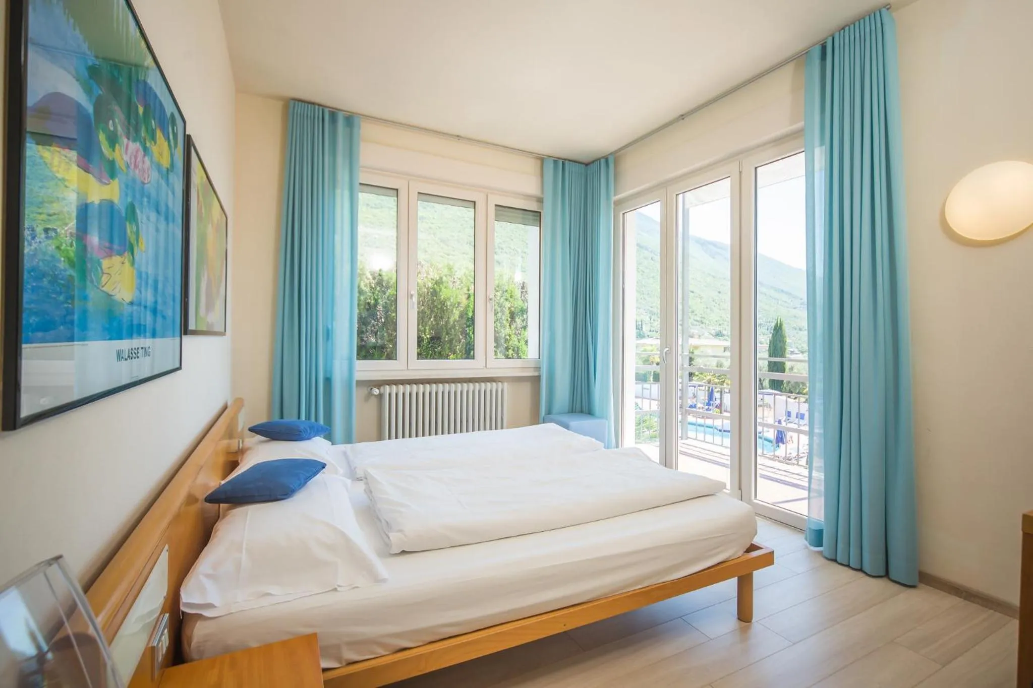 Bed in Club Hotel Olivi - Tennis Center