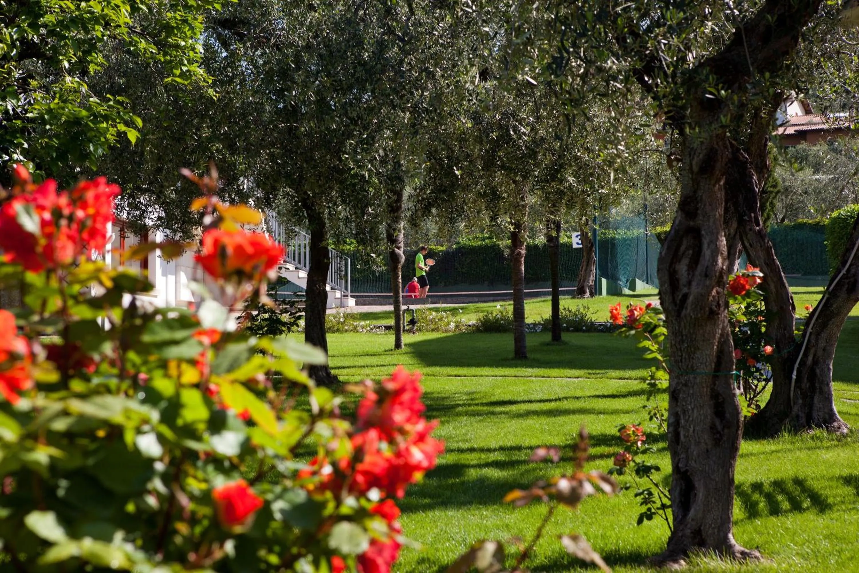 Garden in Club Hotel Olivi - Tennis Center