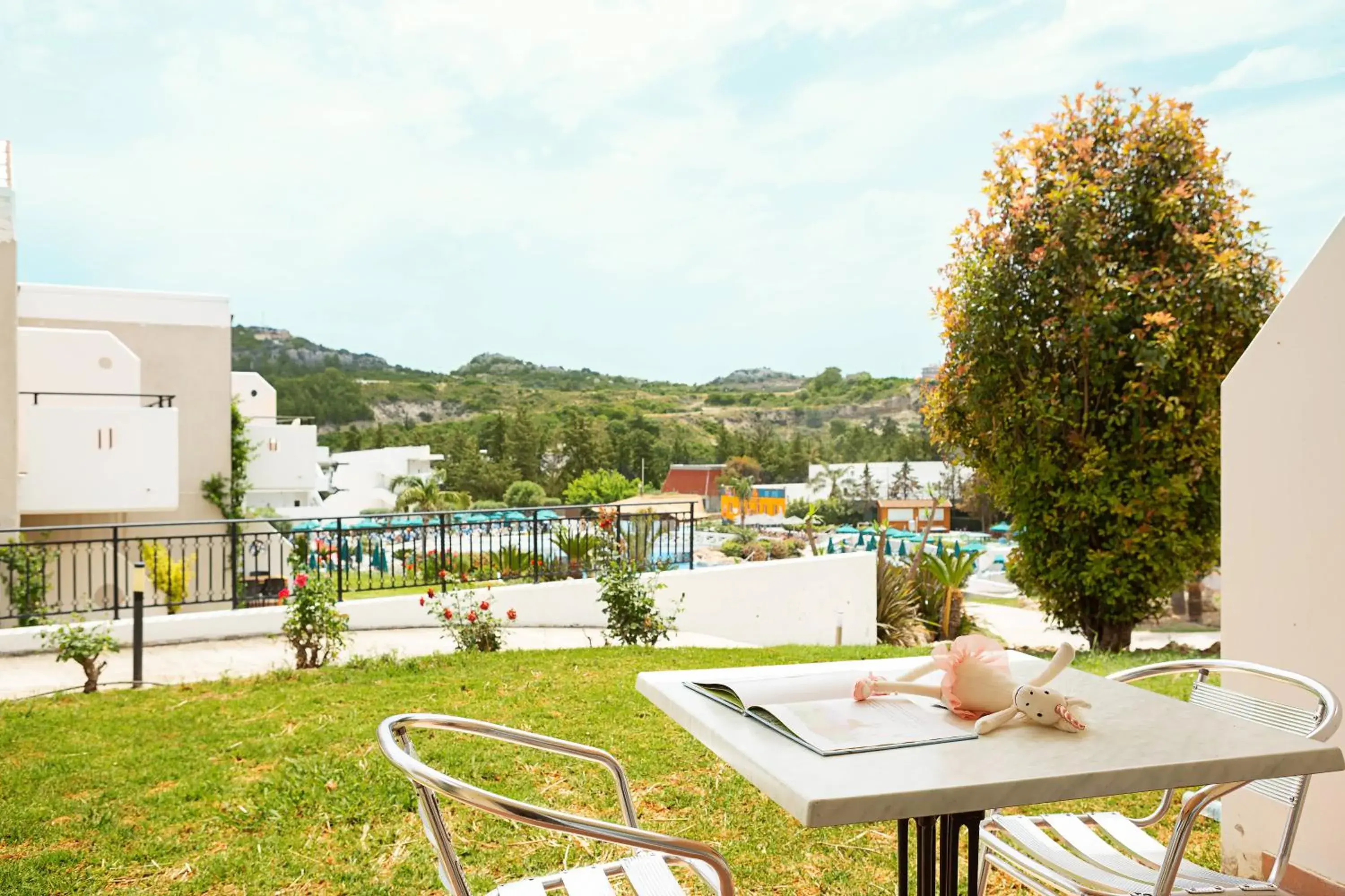 Double or Twin Room with Garden View - Pool View in Cyprotel Faliraki Double or Twin Room with Garden View - Pool View in Cyprotel Faliraki