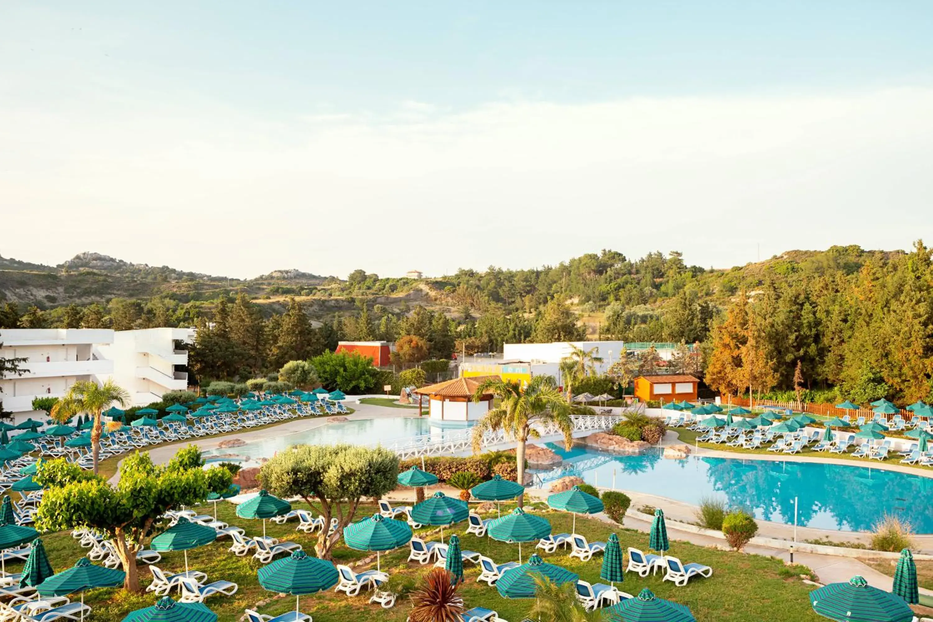 Bird's eye view in Cyprotel Faliraki Bird's eye view in Cyprotel Faliraki