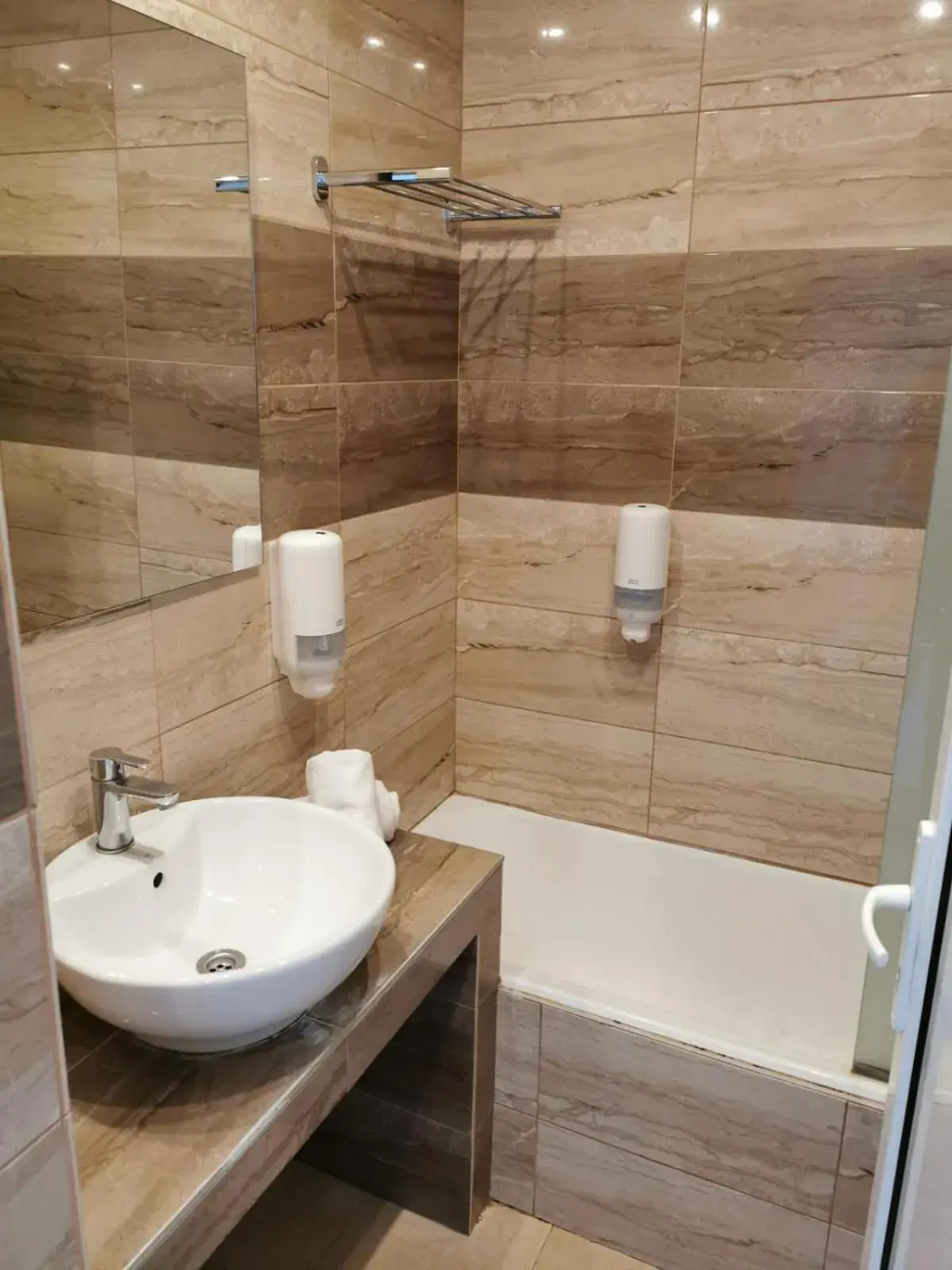 Bathroom in Cyprotel Faliraki Bathroom in Cyprotel Faliraki