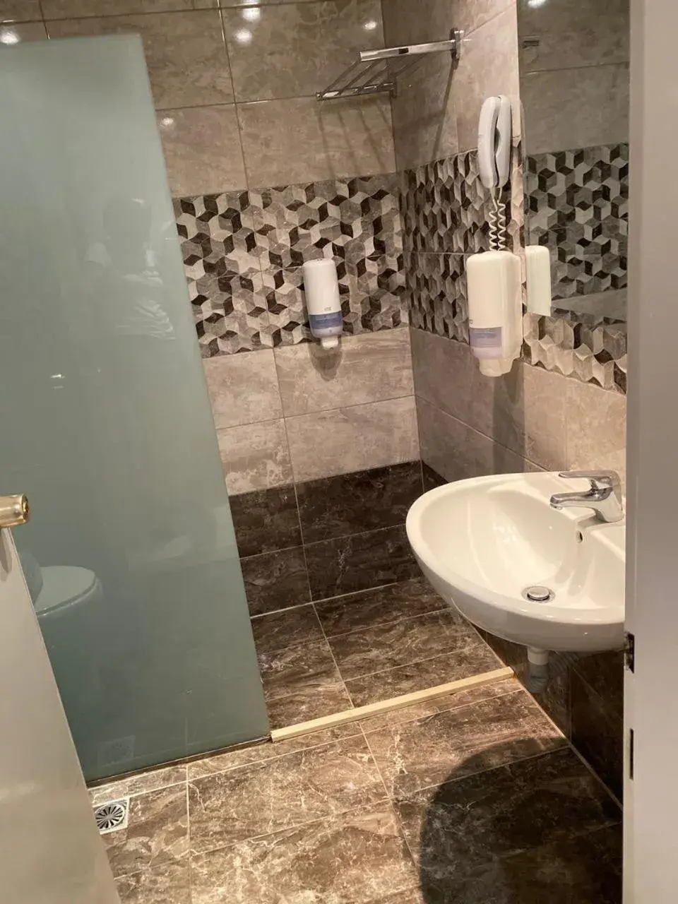 Bathroom in Cyprotel Faliraki Bathroom in Cyprotel Faliraki