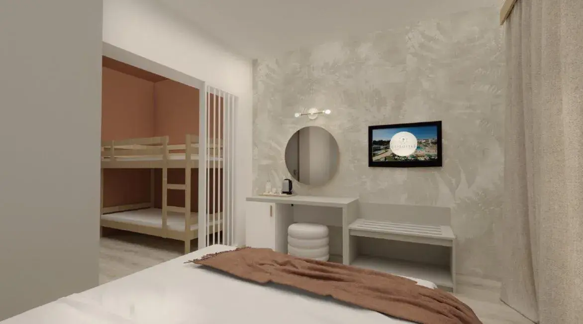 Bed in Cyprotel Faliraki Bed in Cyprotel Faliraki