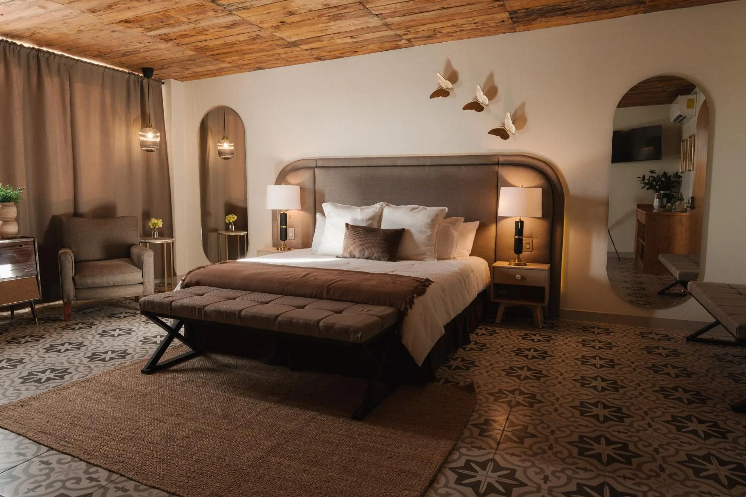 Bedroom, Bed in Casa Frida