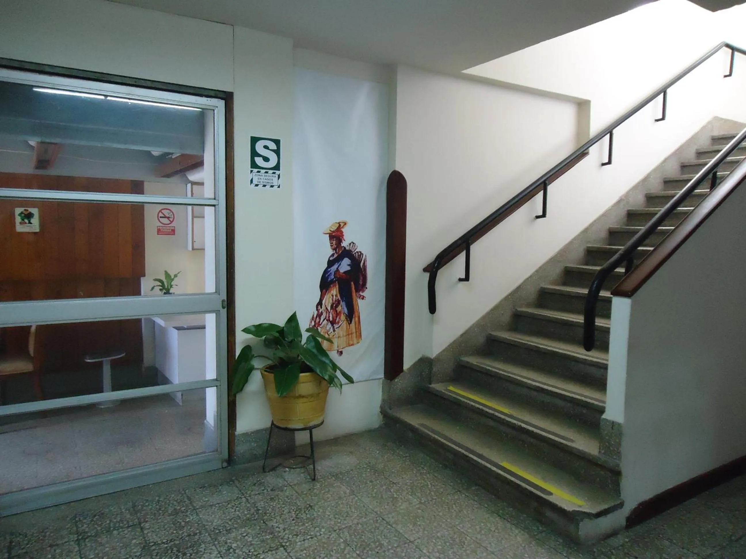 Lobby or reception in Hotel Estación Central