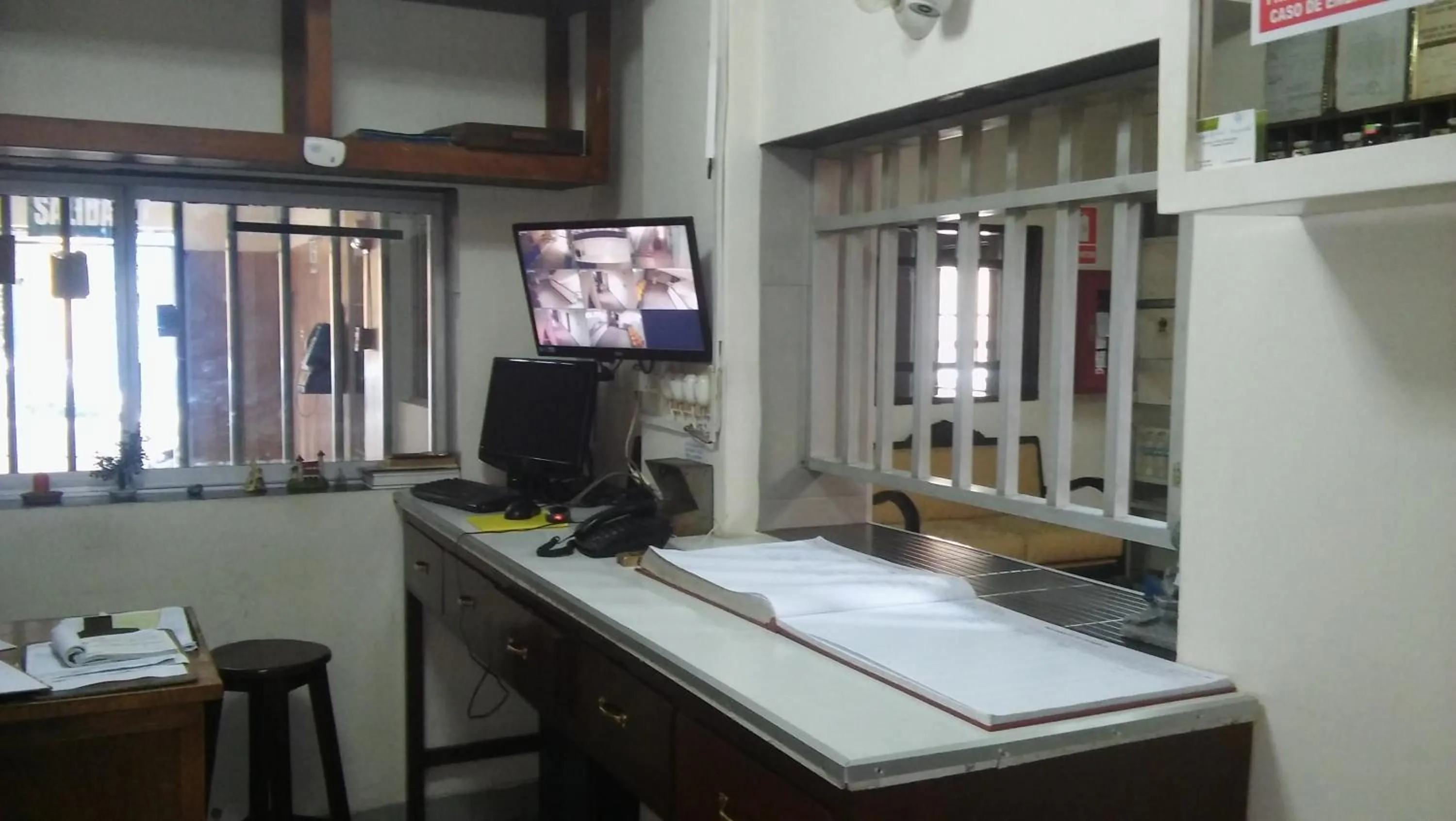 Lobby or reception in Hotel Estación Central