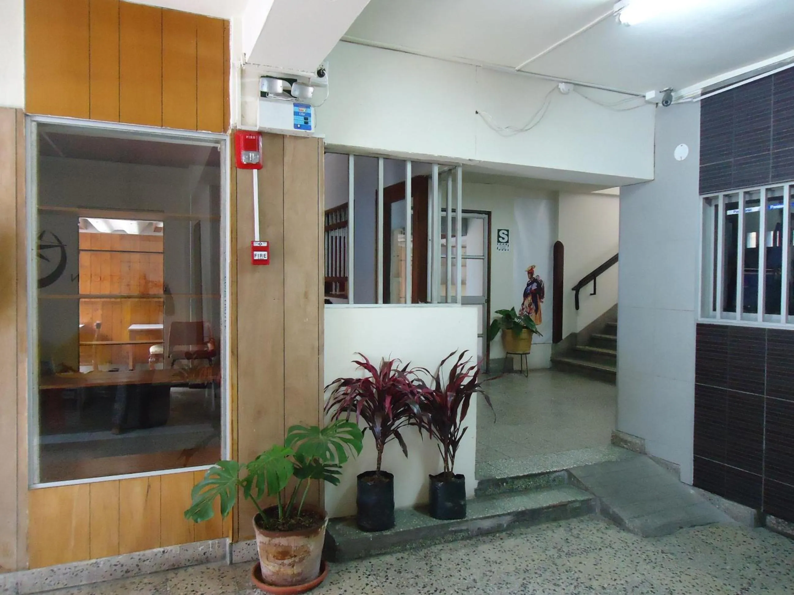 Lobby or reception in Hotel Estación Central