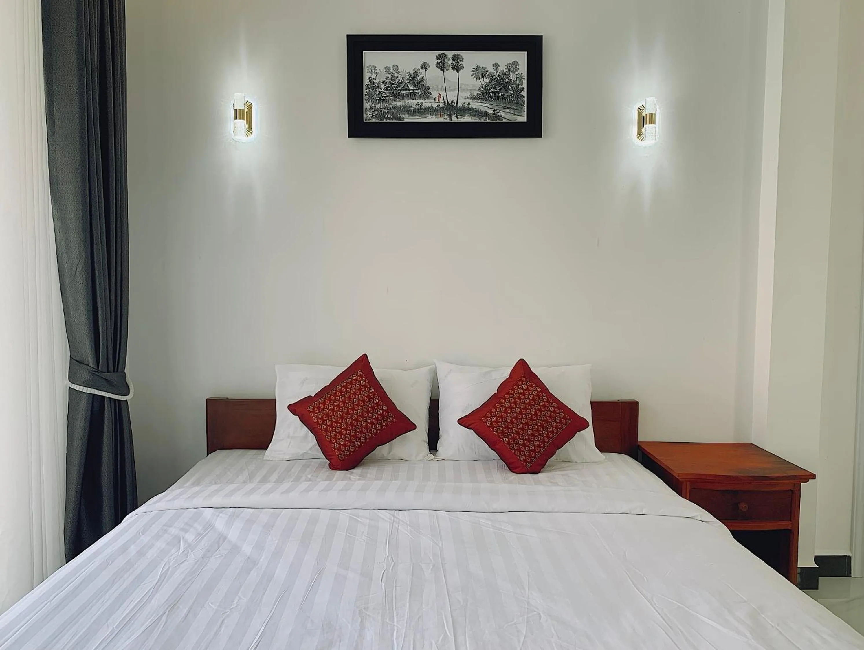Bed in Kampot Orkide Boutique