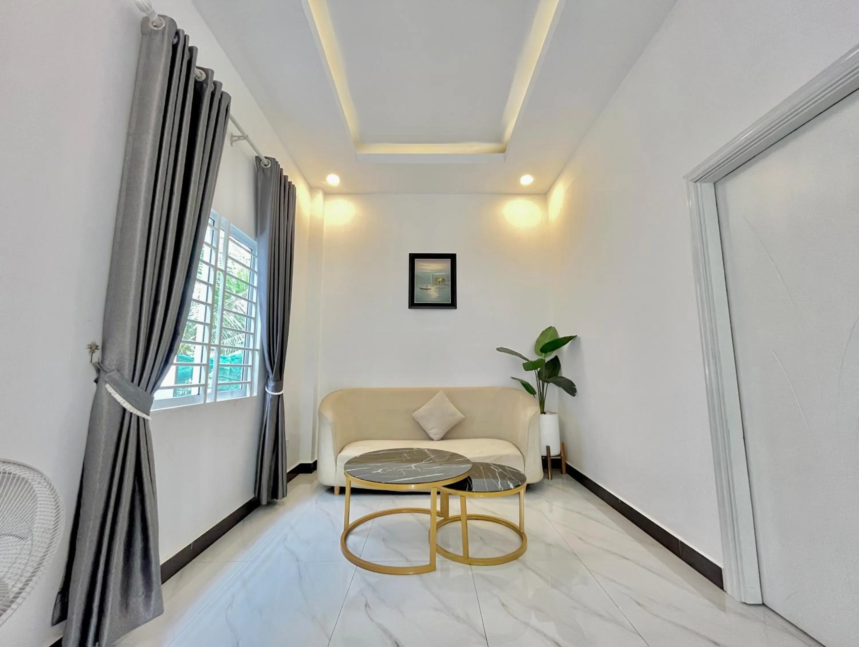 Living room in Kampot Orkide Boutique