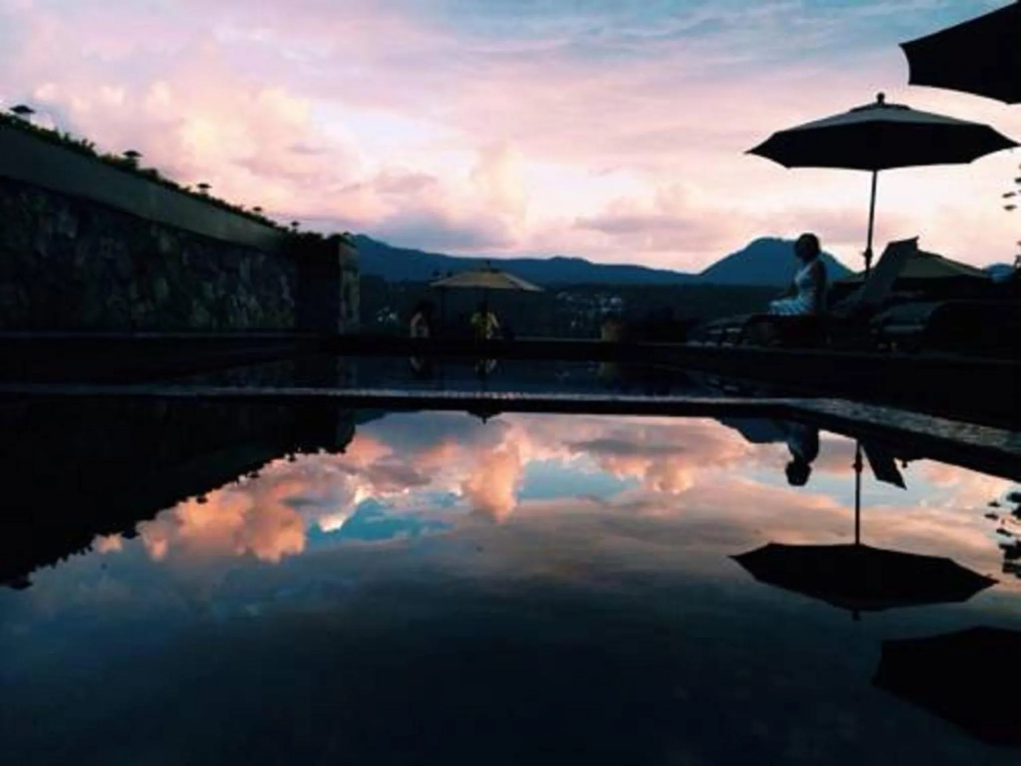 Swimming pool in Araucaria Hotel Boutique