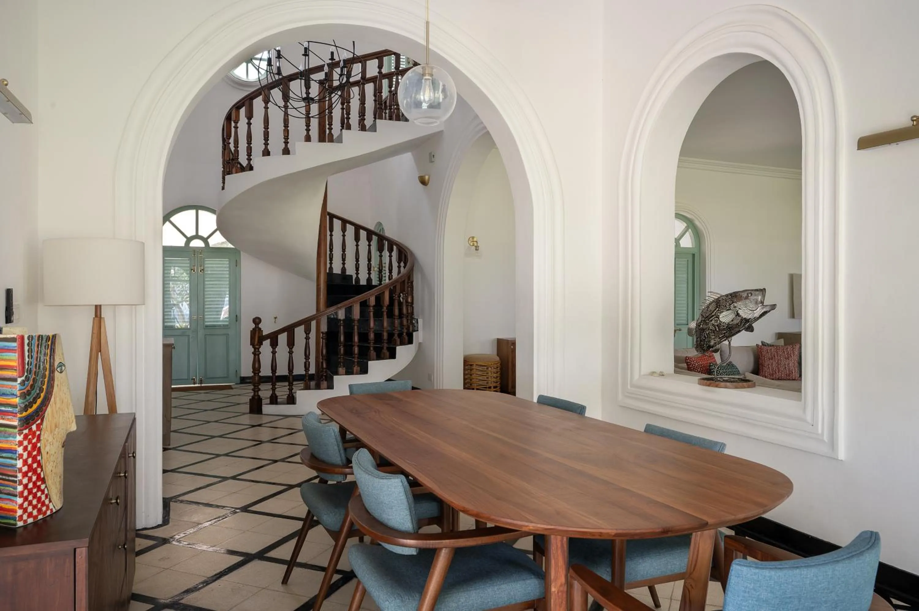 Living room in Kalkudah Beach House