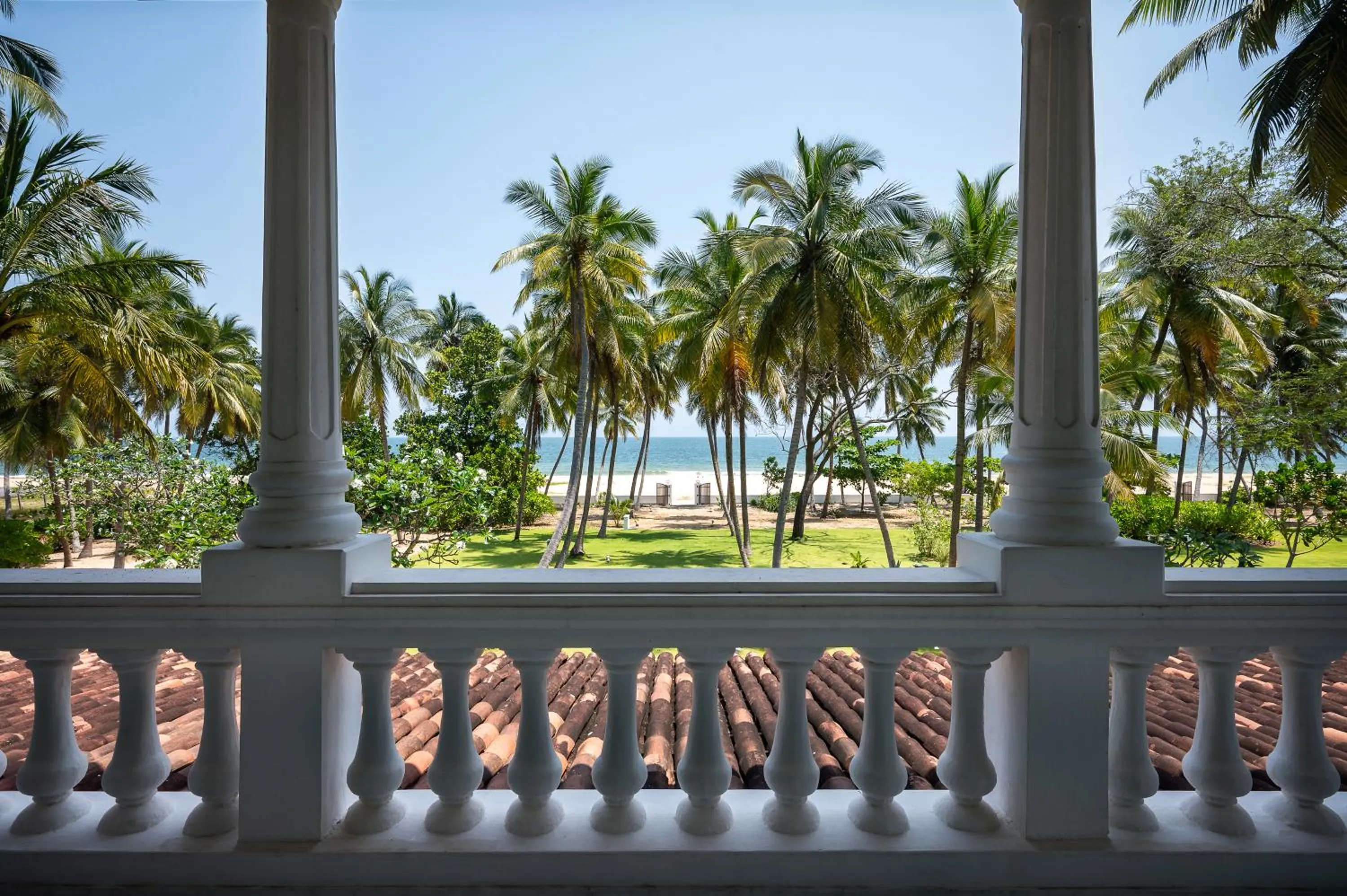 Balcony/Terrace in Kalkudah Beach House