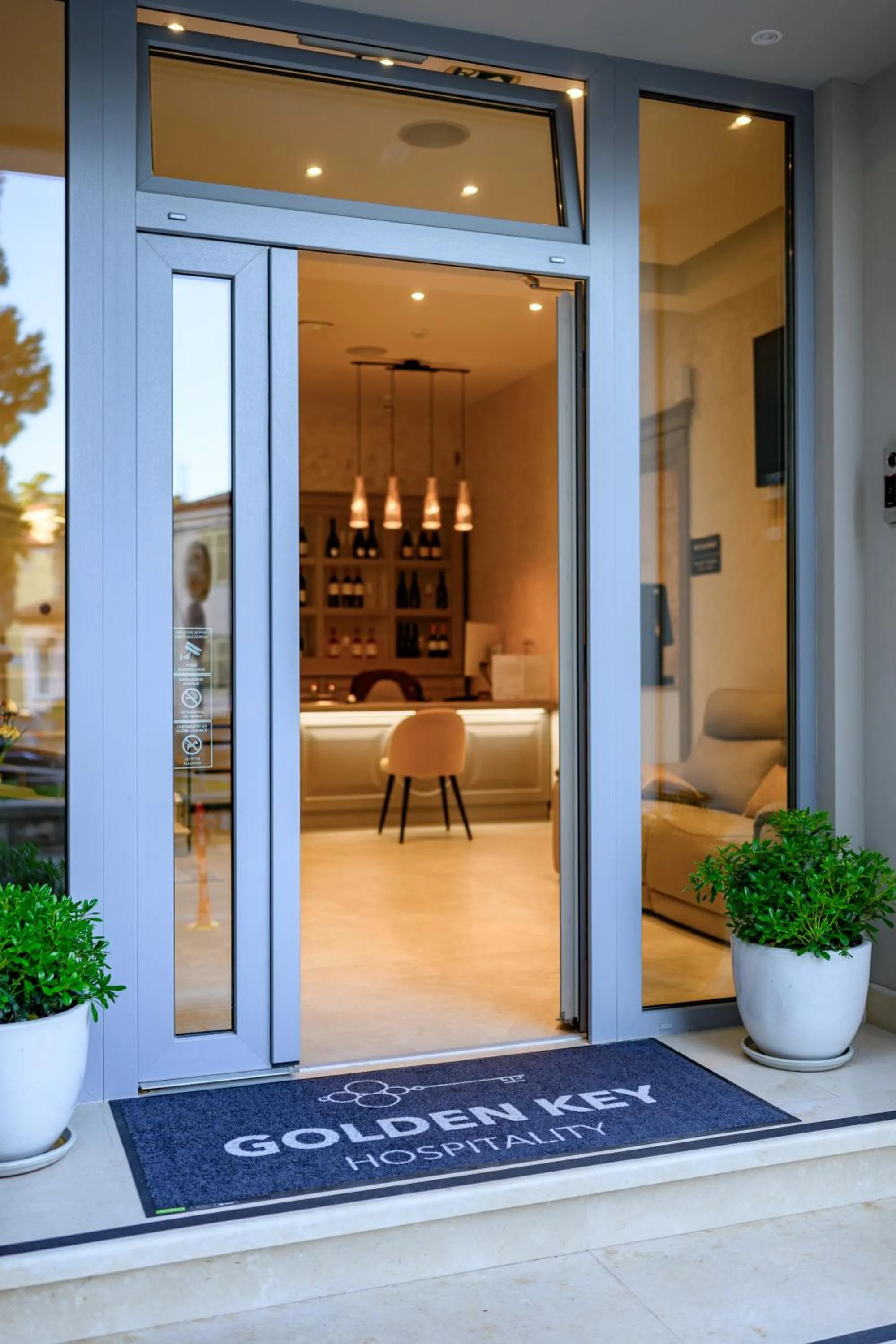 Property building in Boutique Hotel Golden Key - Poreč - Bed & Breakfast