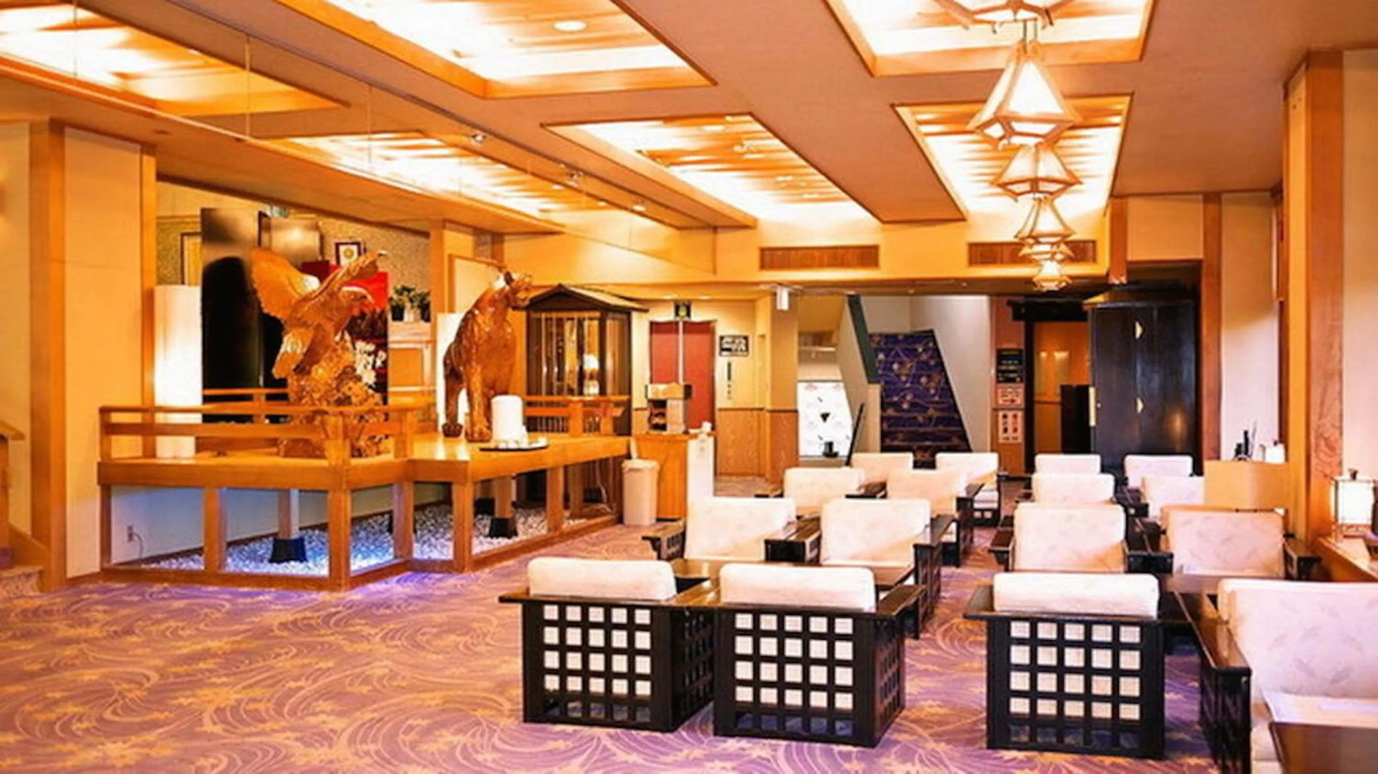 Lobby or reception in Hotel Manyotei