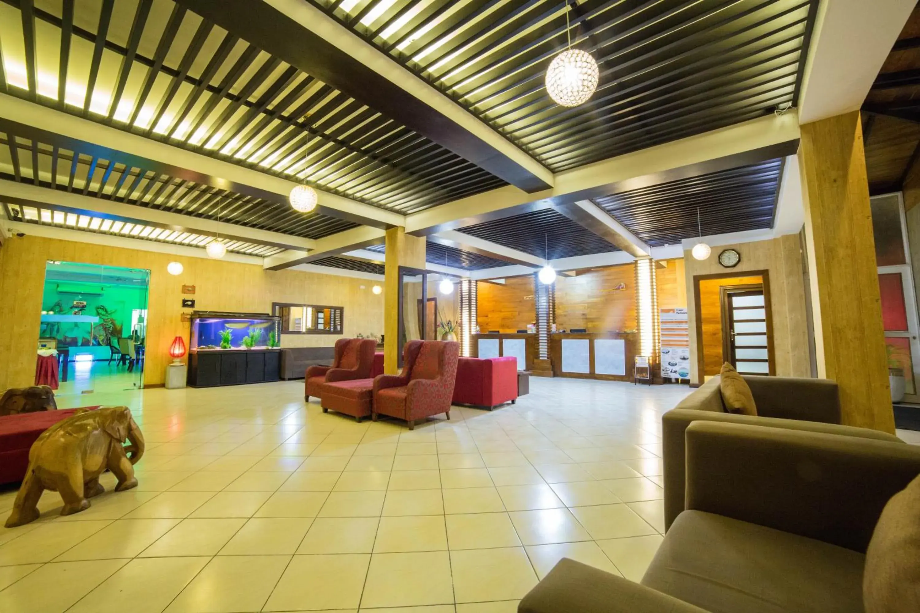 Lobby or reception in The Valampuri Lobby or reception in The Valampuri