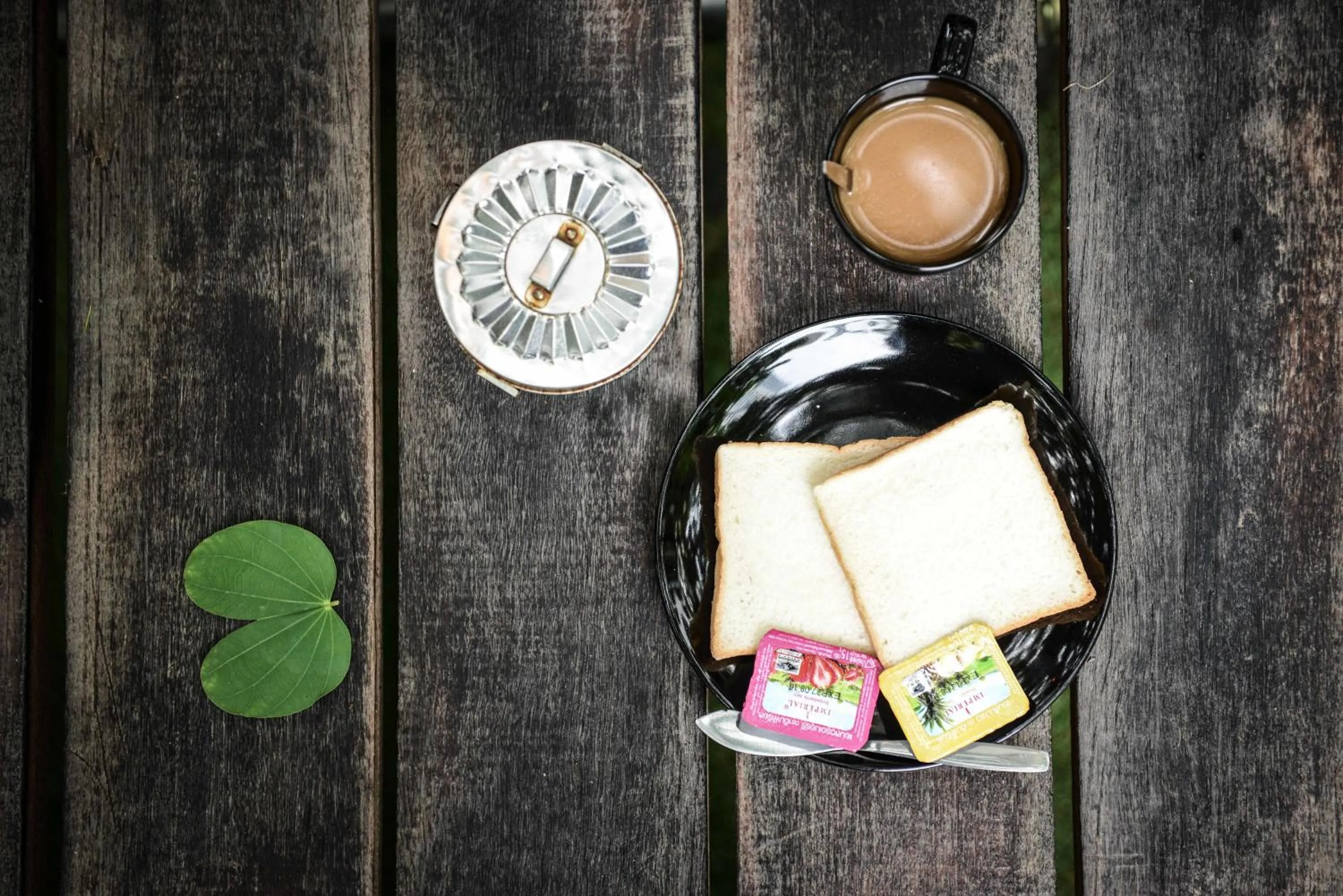 Breakfast in The Cube Hostel Silom