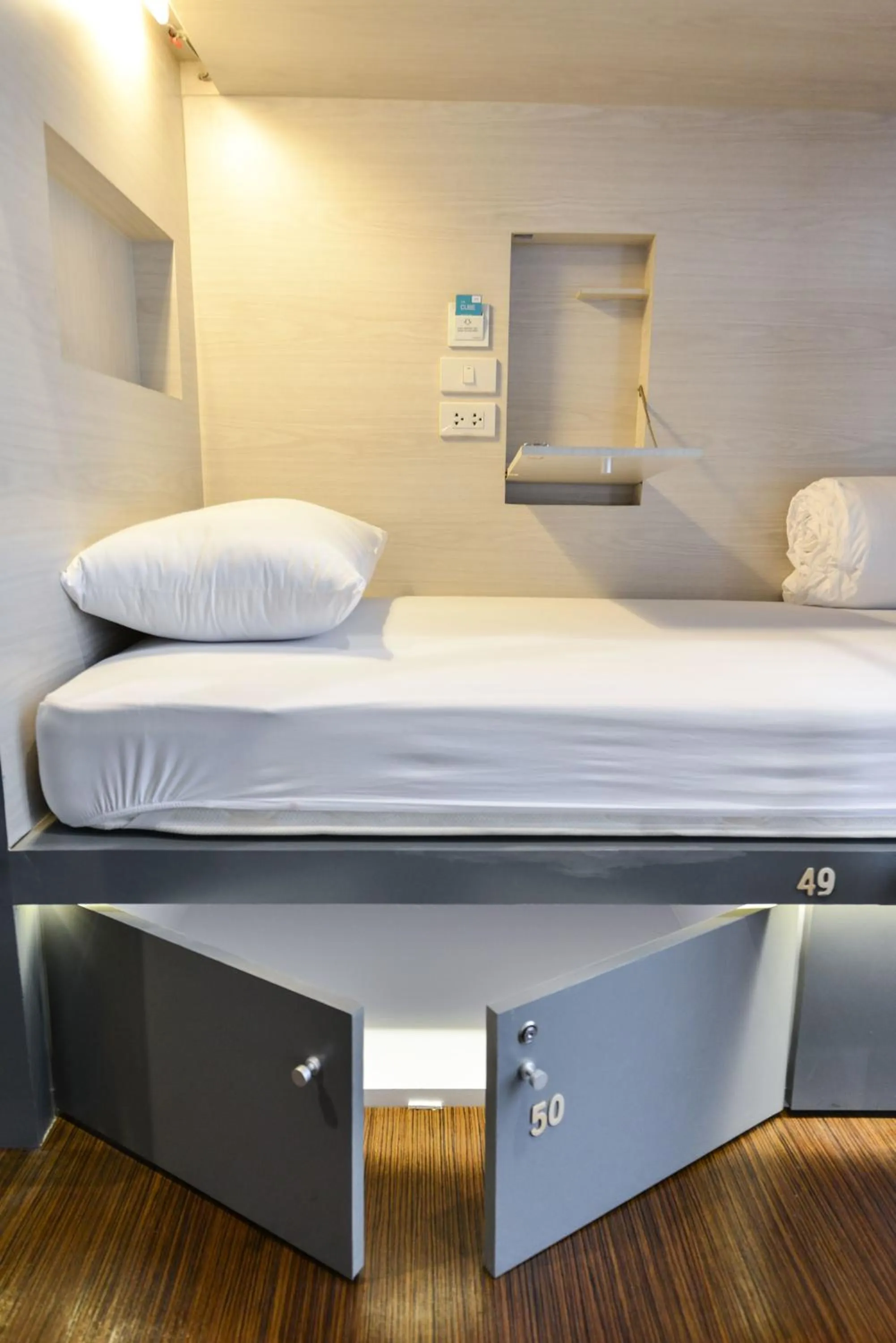 bunk bed, Bed in The Cube Hostel Silom