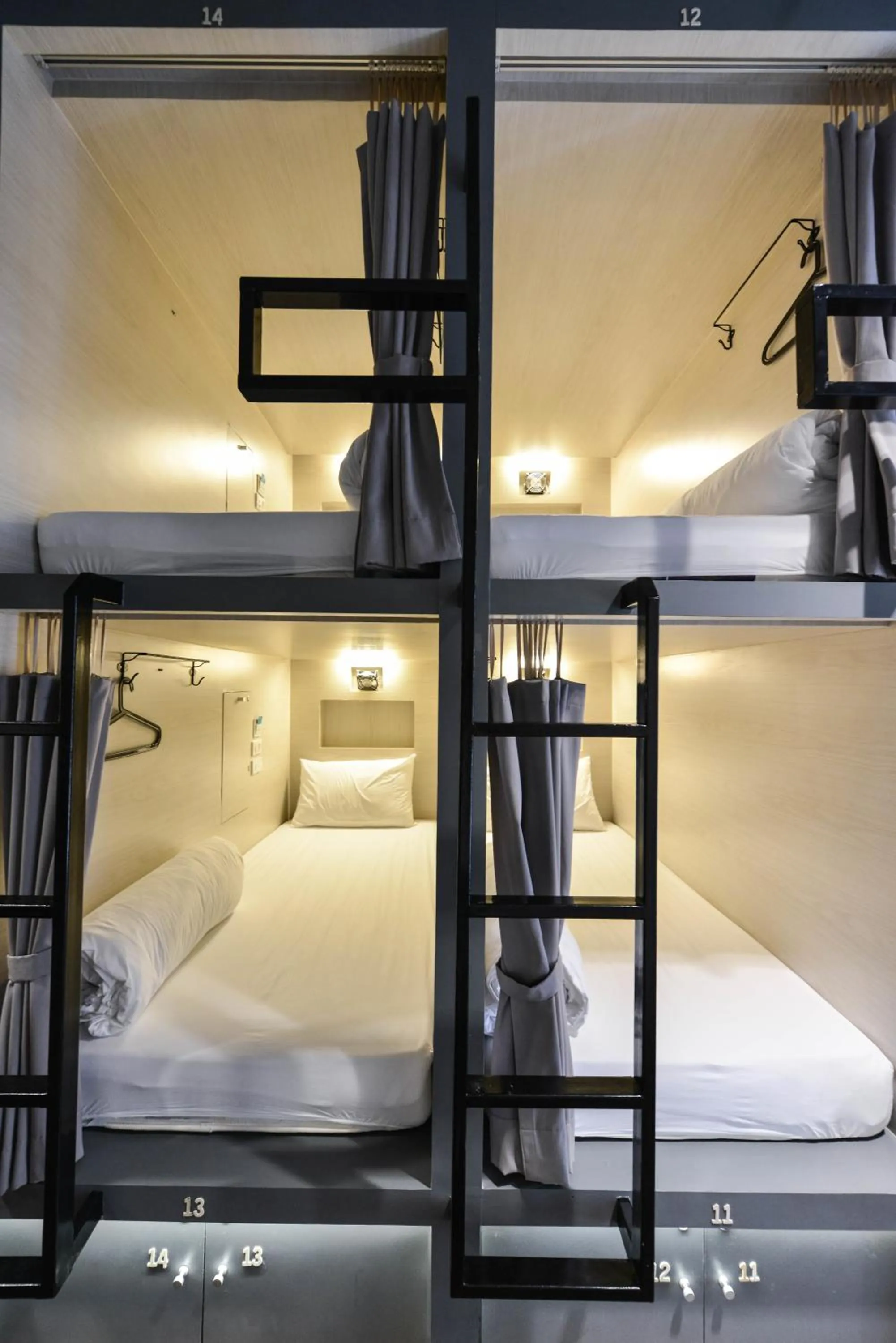 bunk bed, Bed in The Cube Hostel Silom