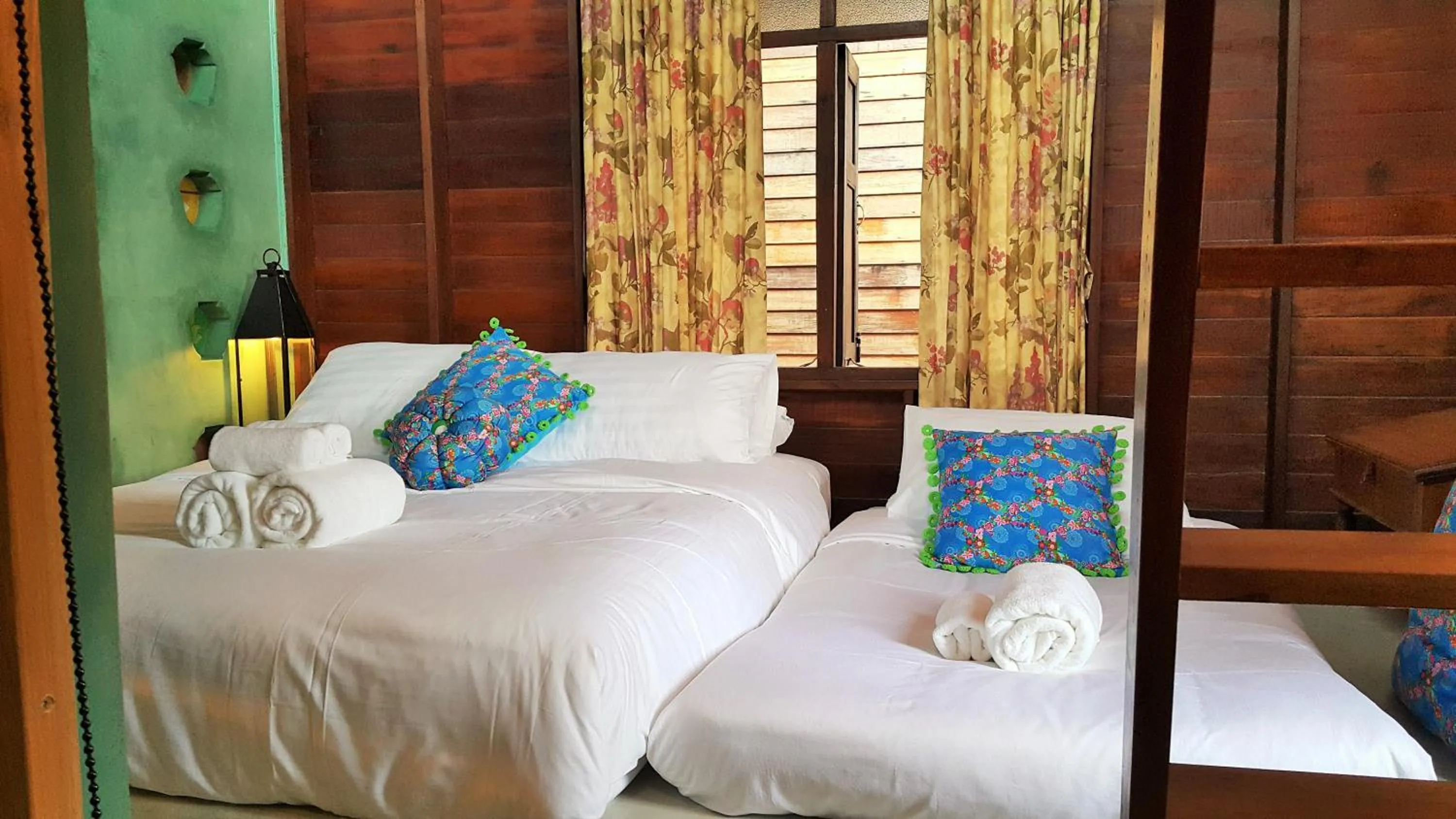 Bed in Siamotif Boutique Hotel