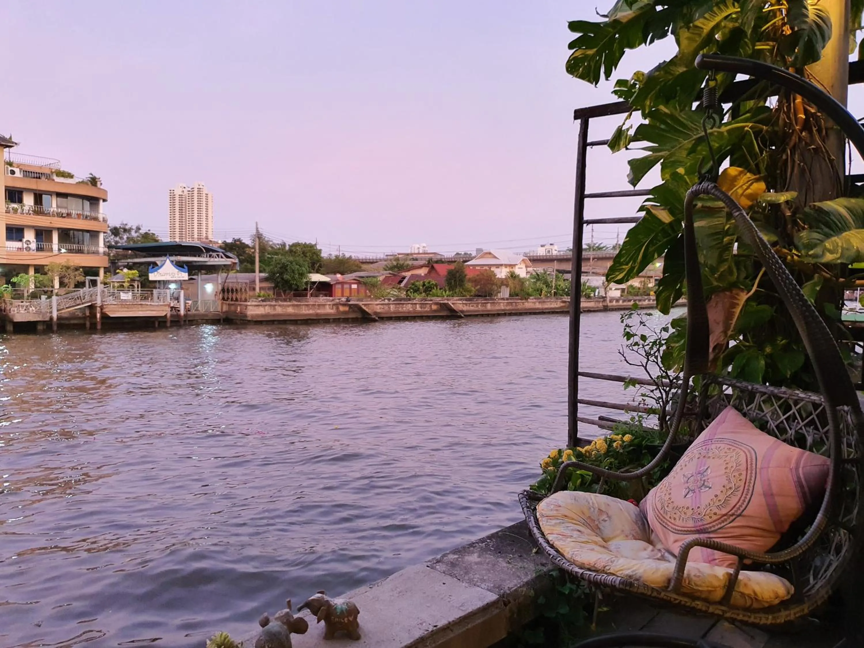 Patio in Siamotif Boutique Hotel