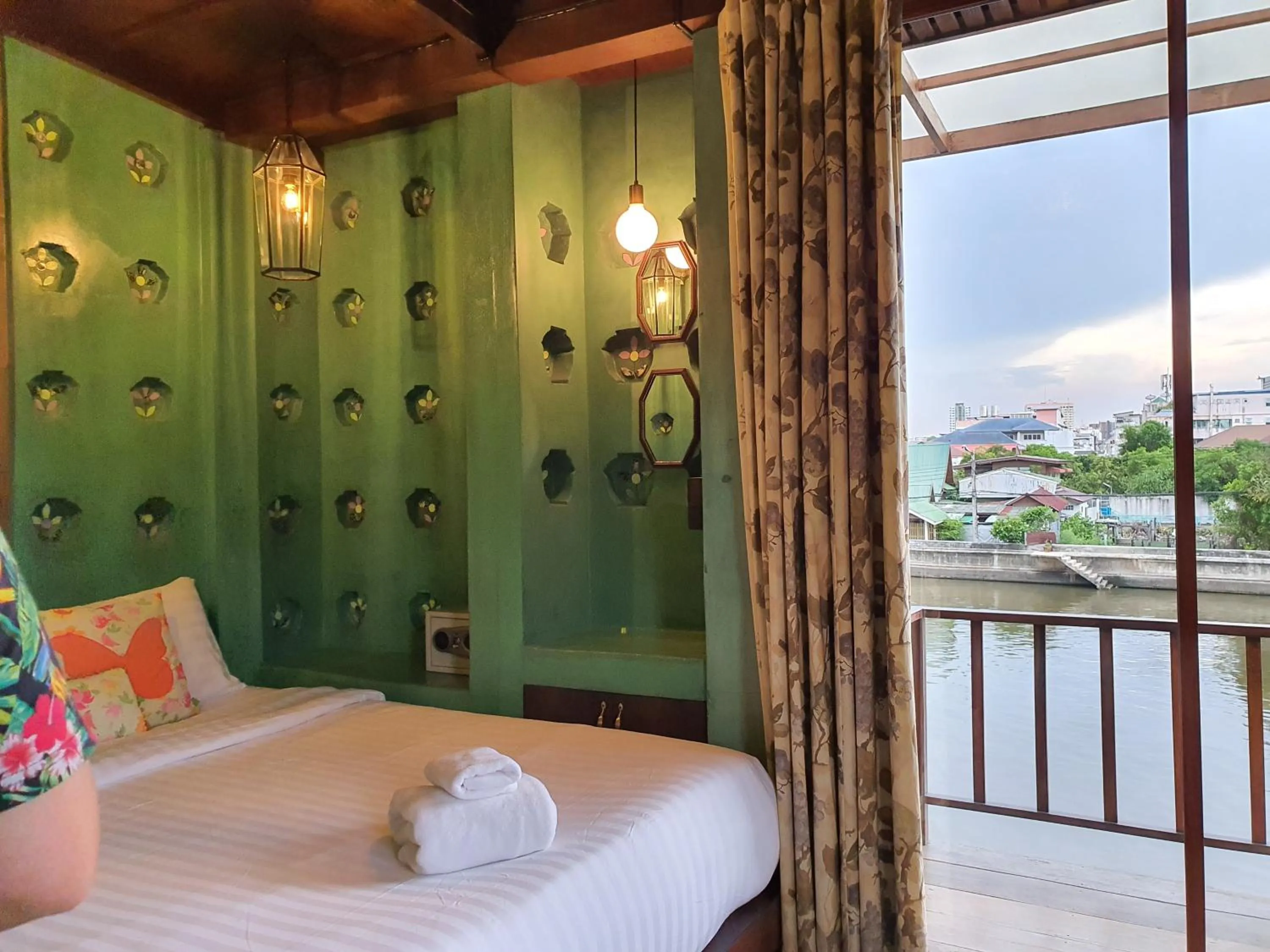 Bed in Siamotif Boutique Hotel