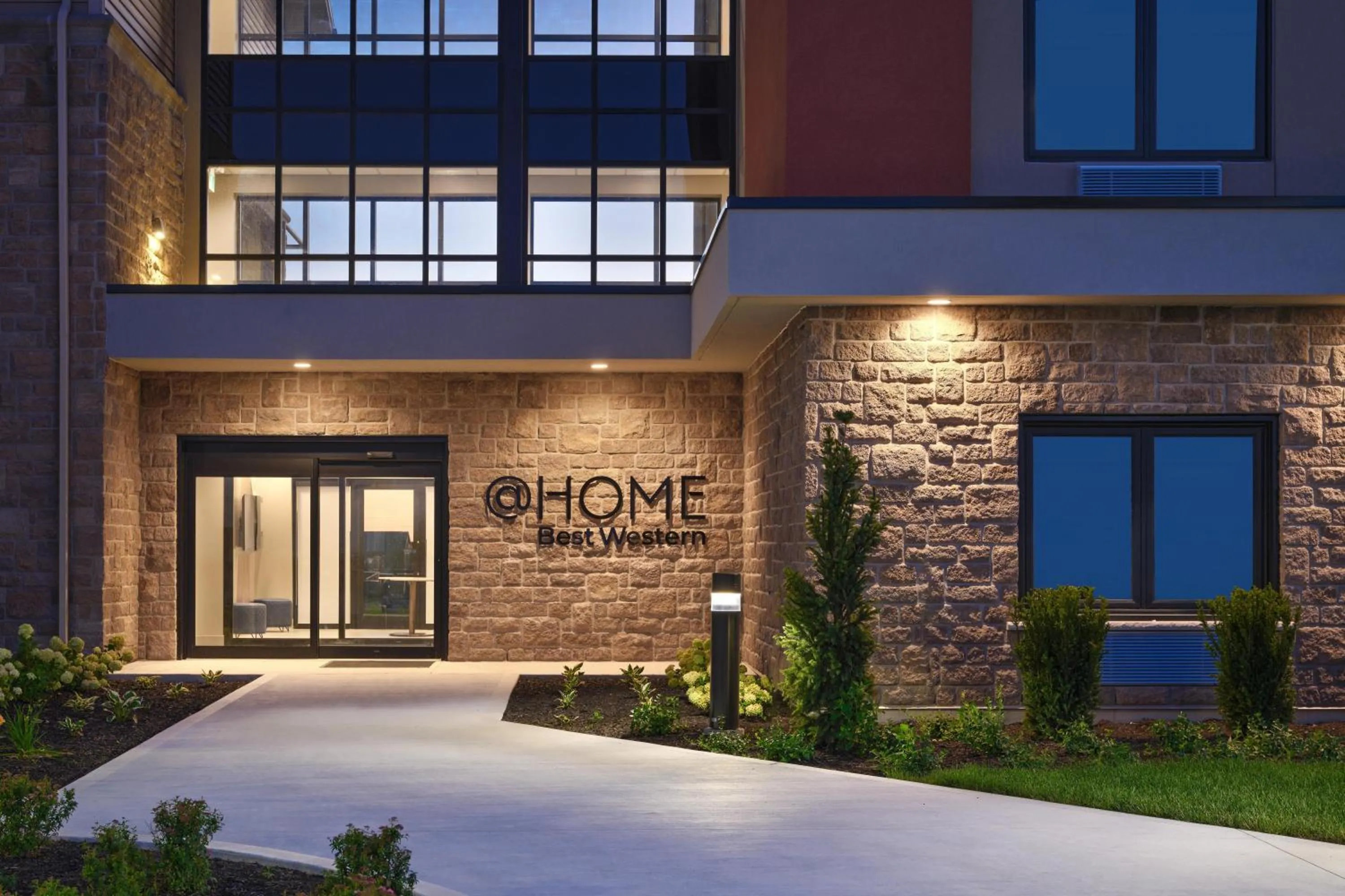 Property building in @HOME by Best Western Walkerton