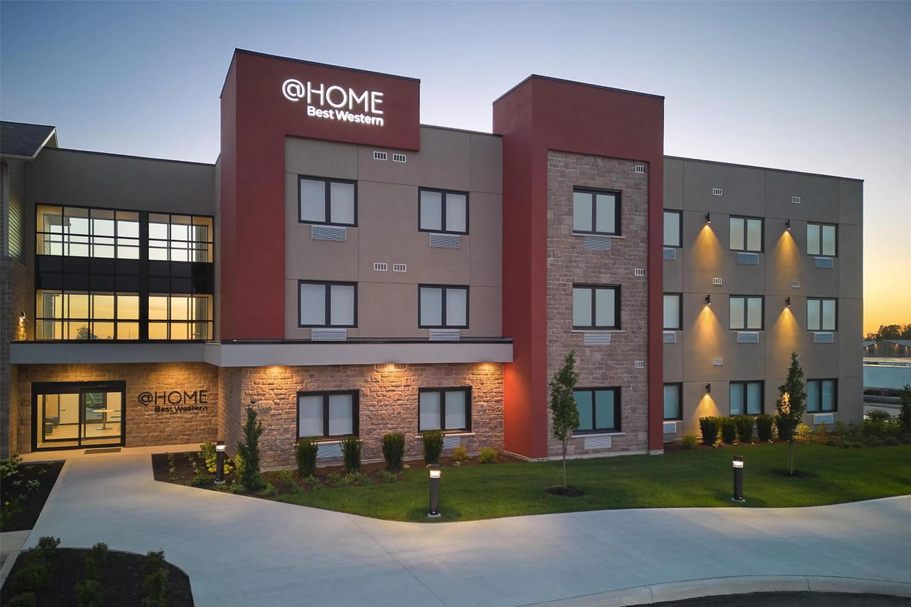 Property building in @HOME by Best Western Walkerton