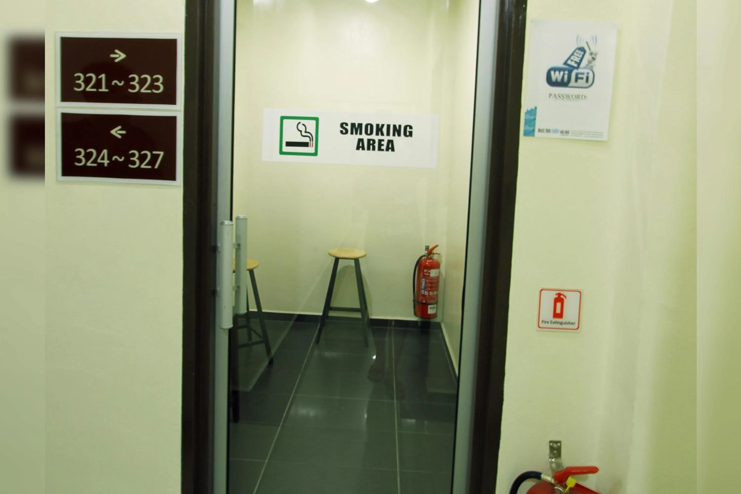 Living room in Max Inn Hotel