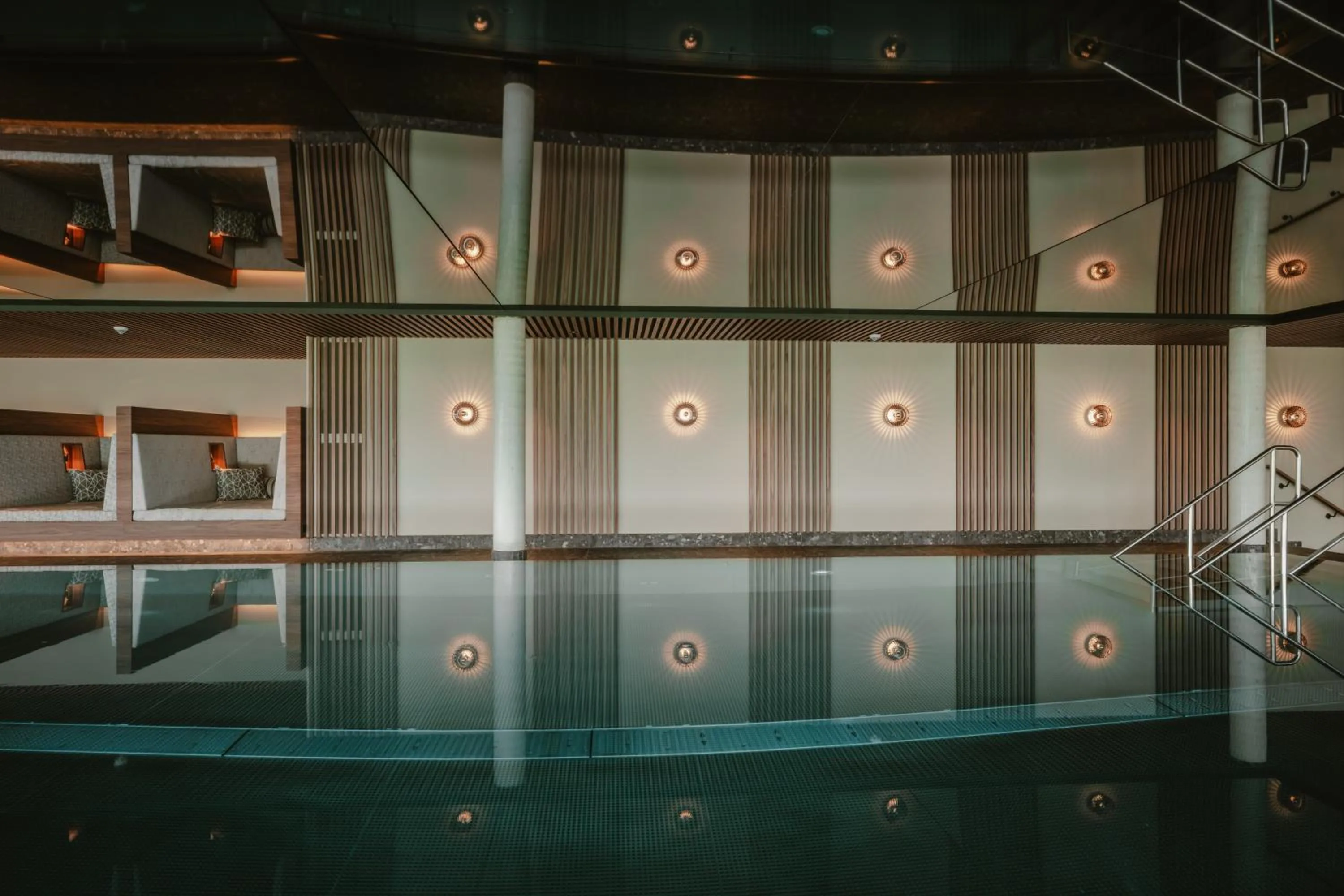 Swimming pool in Bergkristall - Mein Resort im Allgäu