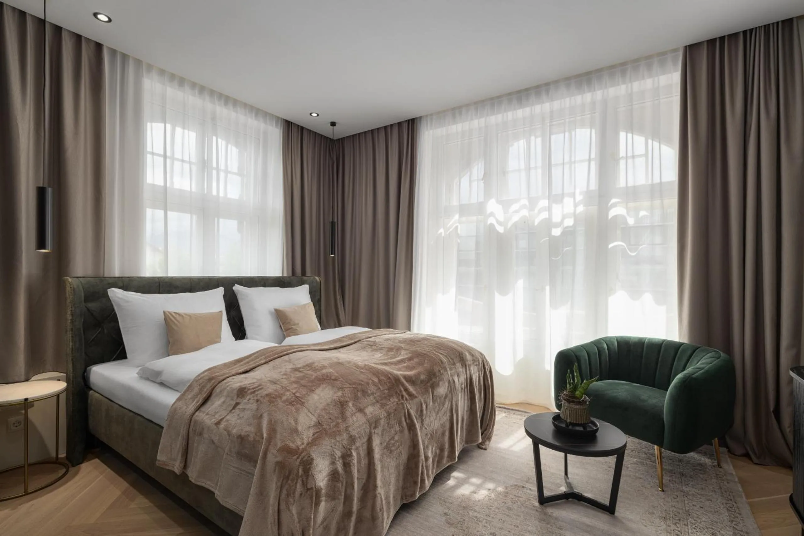 Bed in Boutique Hotel by Maier - contactless check-in