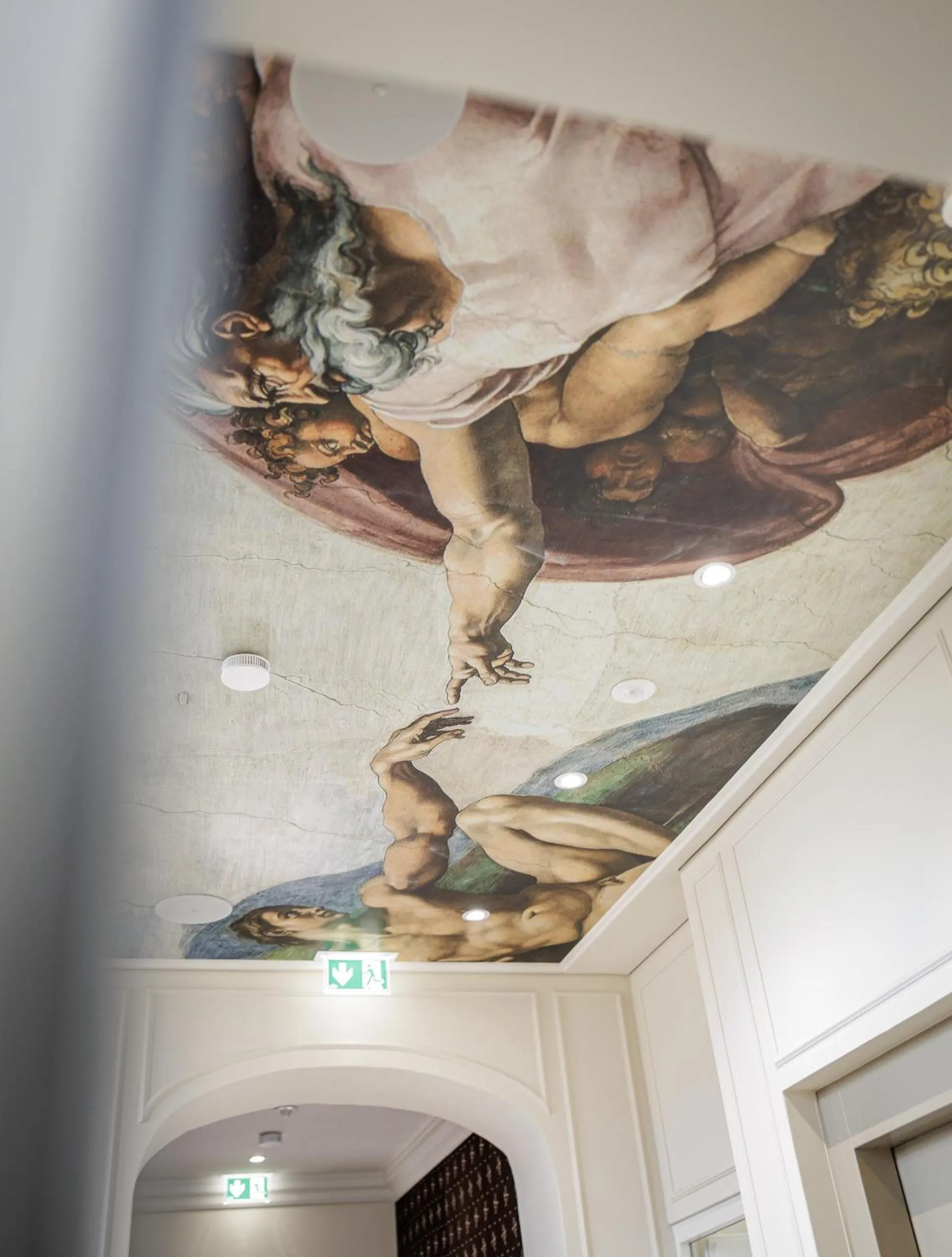 Decorative detail in Boutique Hotel by Maier - contactless check-in