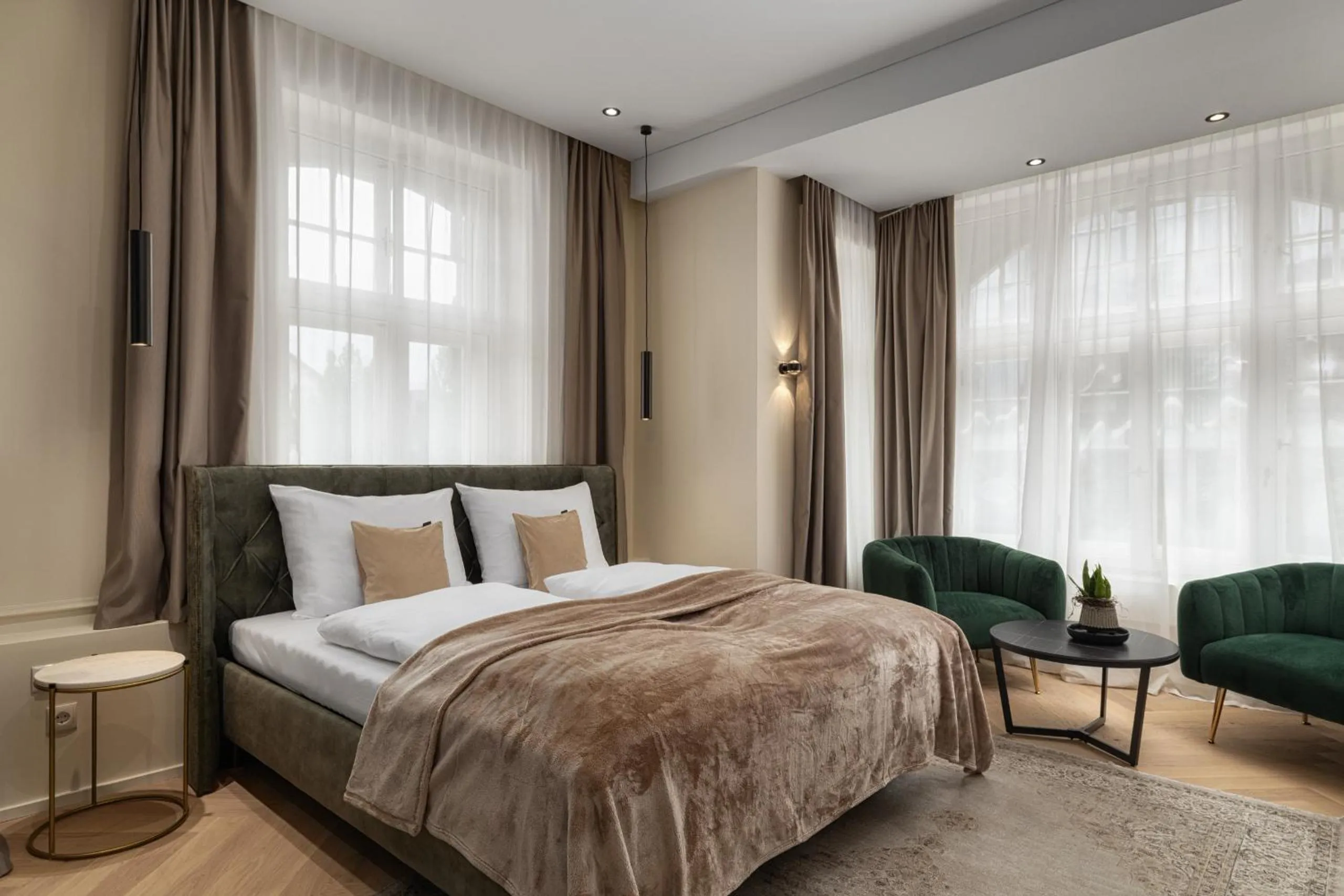 Bed in Boutique Hotel by Maier - contactless check-in
