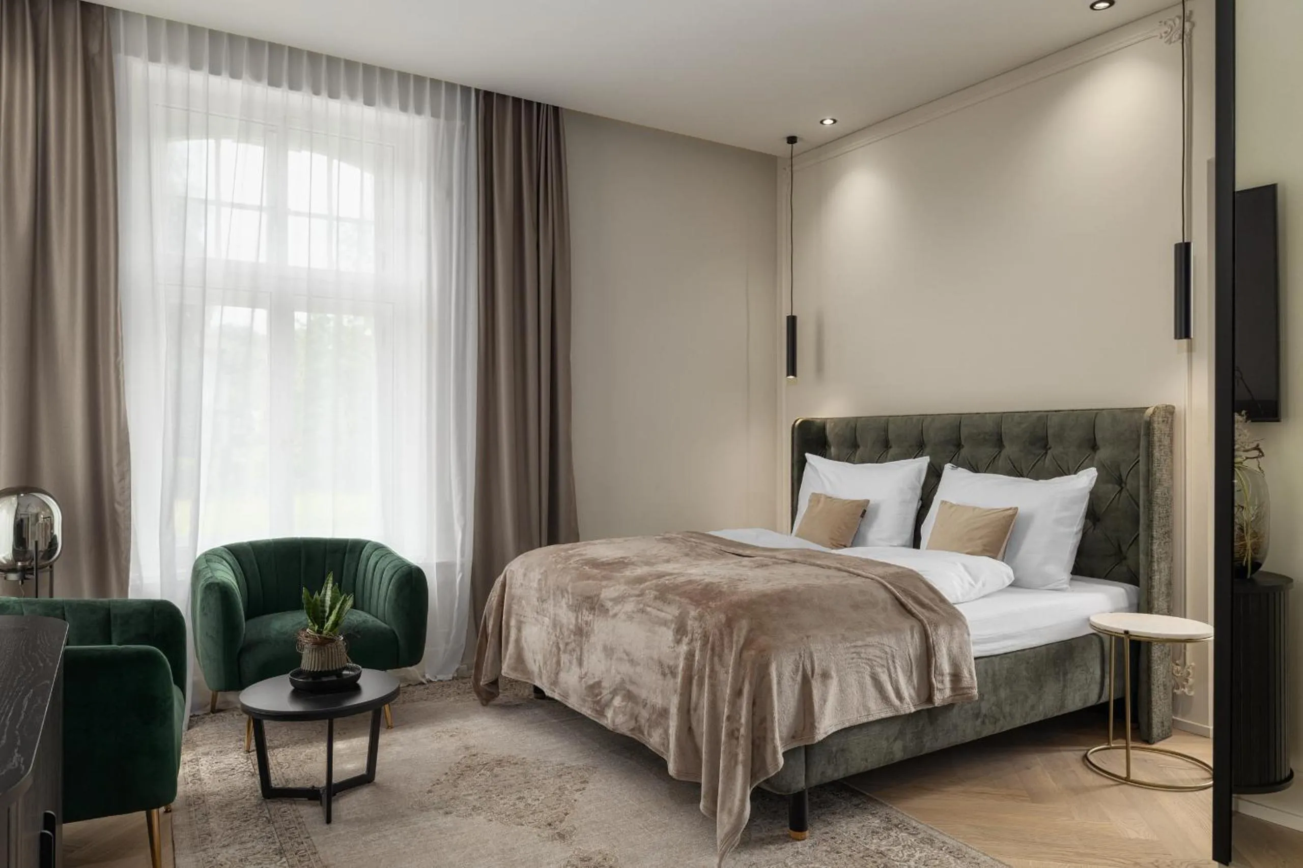 Bed in Boutique Hotel by Maier - contactless check-in