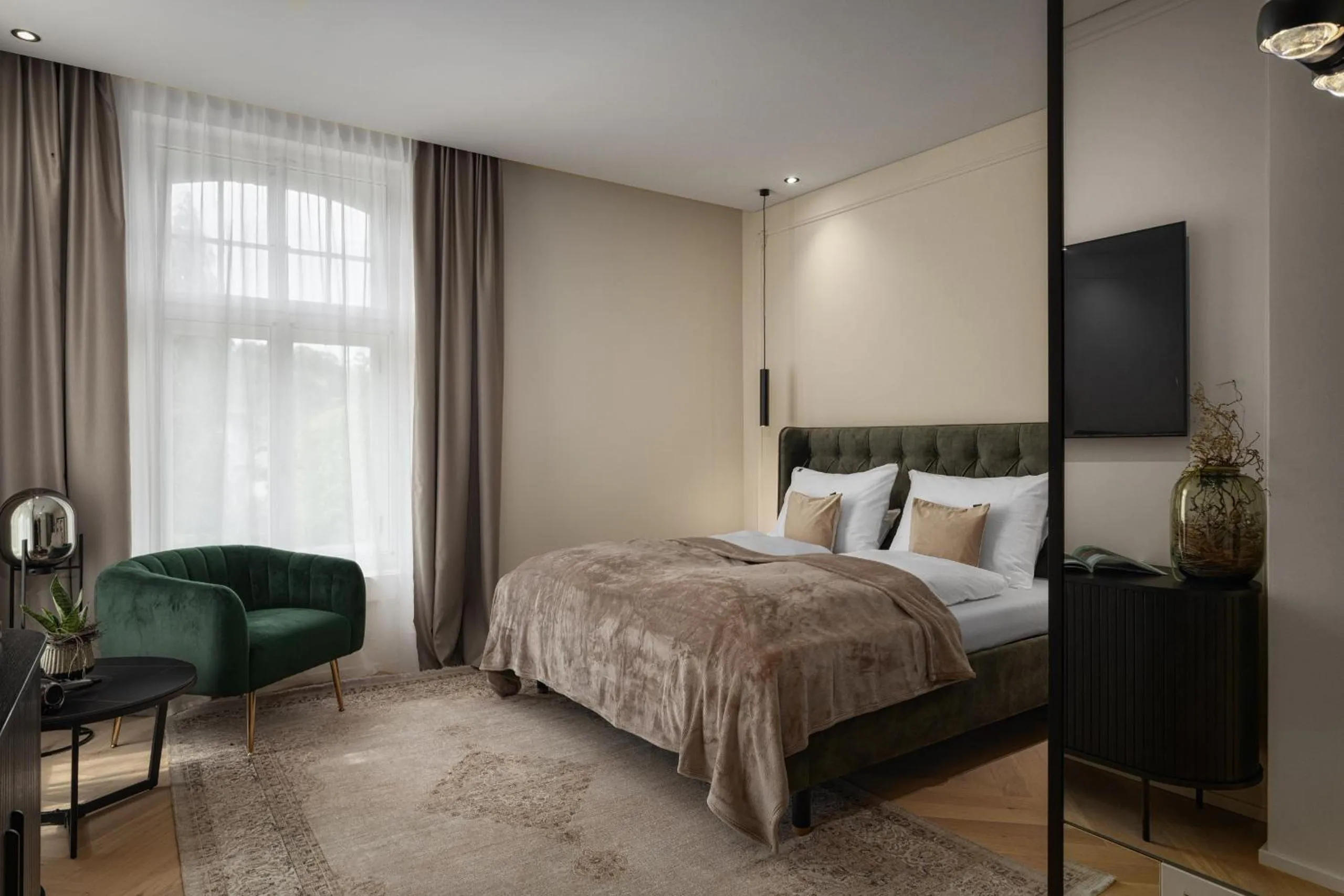 Bed in Boutique Hotel by Maier - contactless check-in