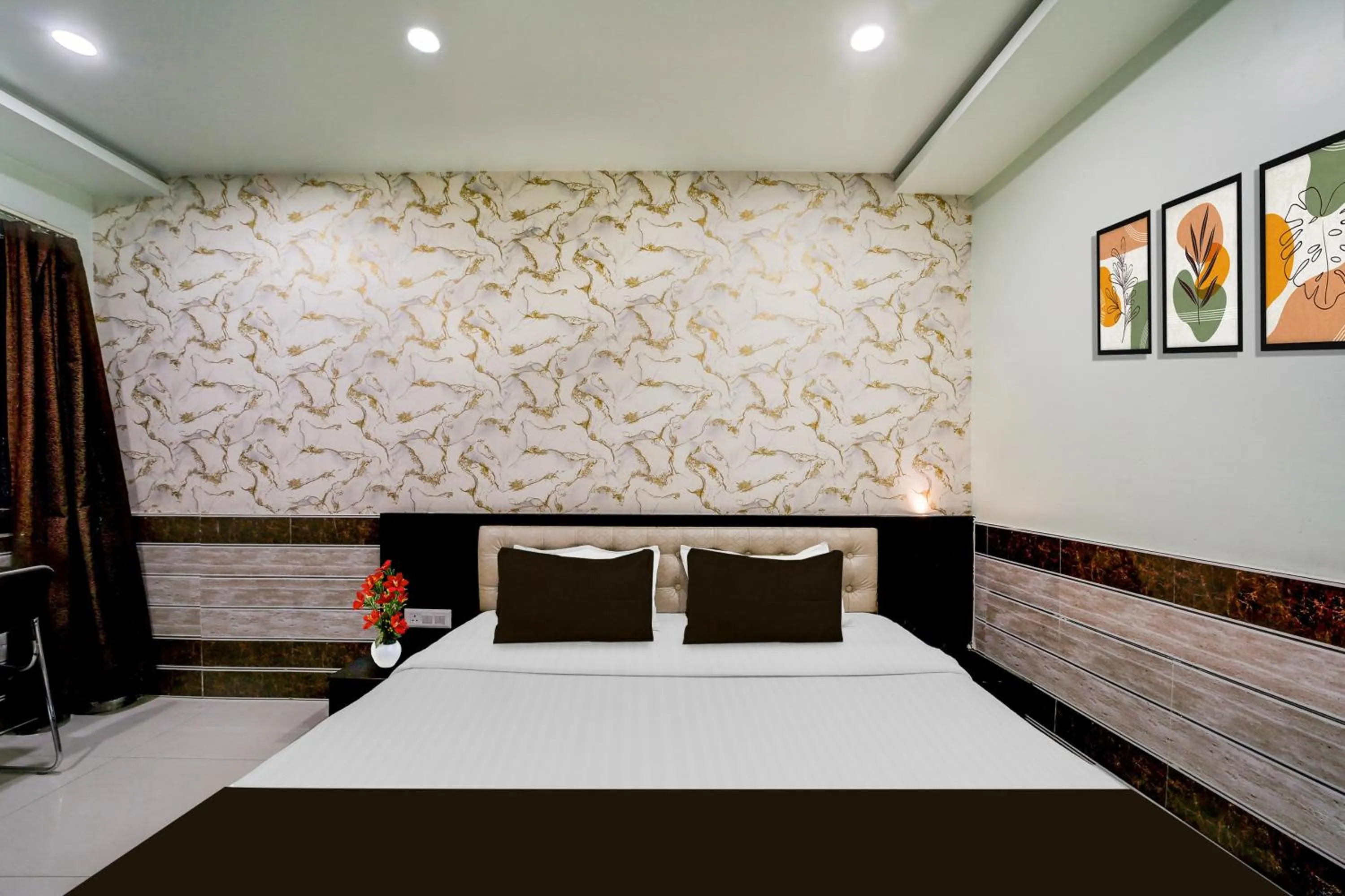 Bedroom, Bed in Collection O Vijay Nagar Square Formerly Hotel A5
