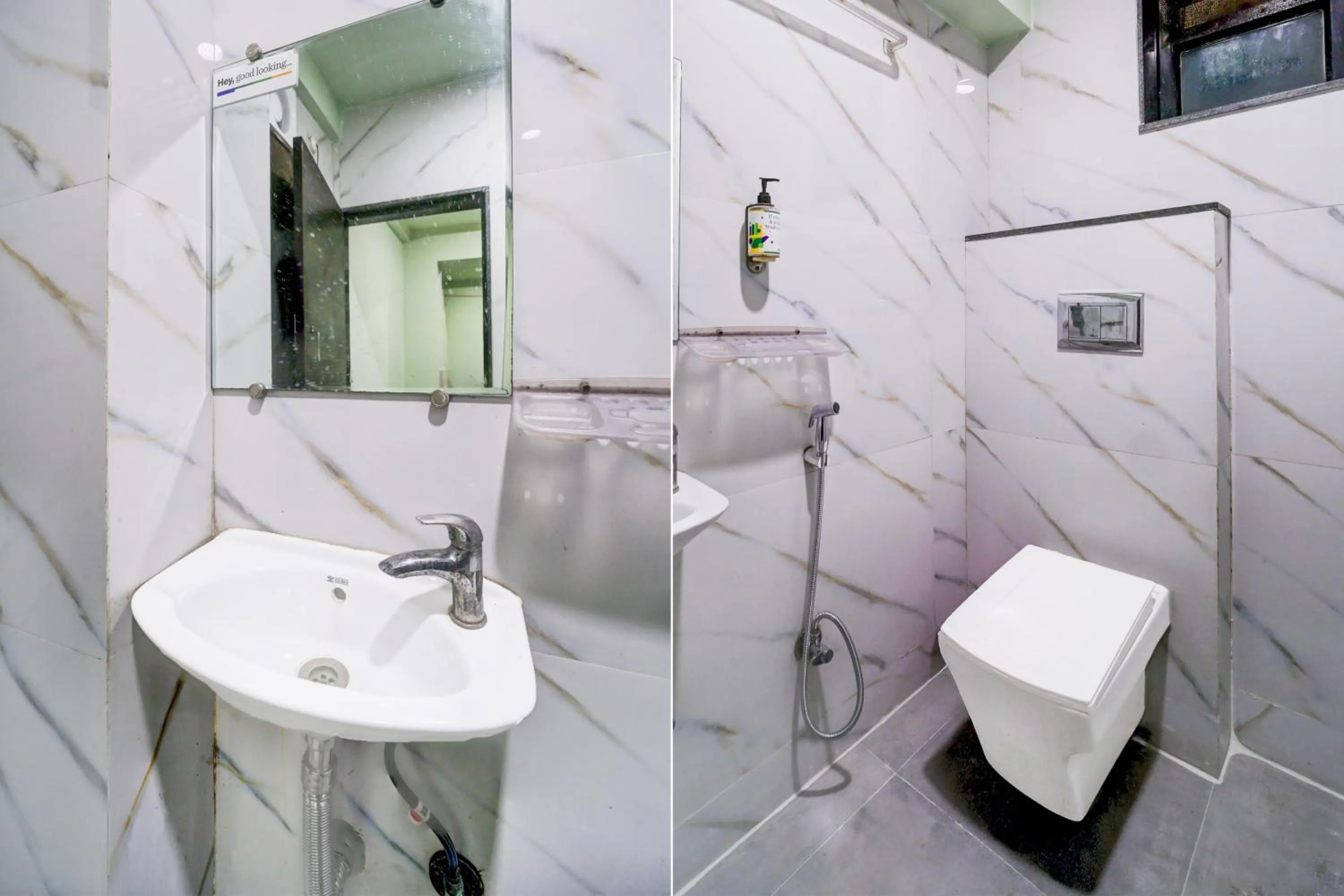 Bathroom in Collection O Vijay Nagar Square Formerly Hotel A5