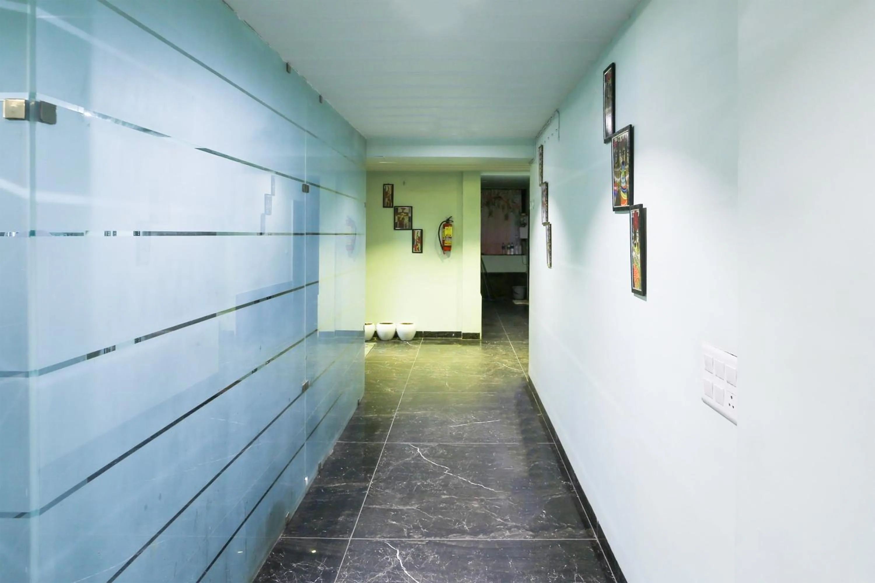 Lobby or reception in Collection O Vijay Nagar Square Formerly Hotel A5