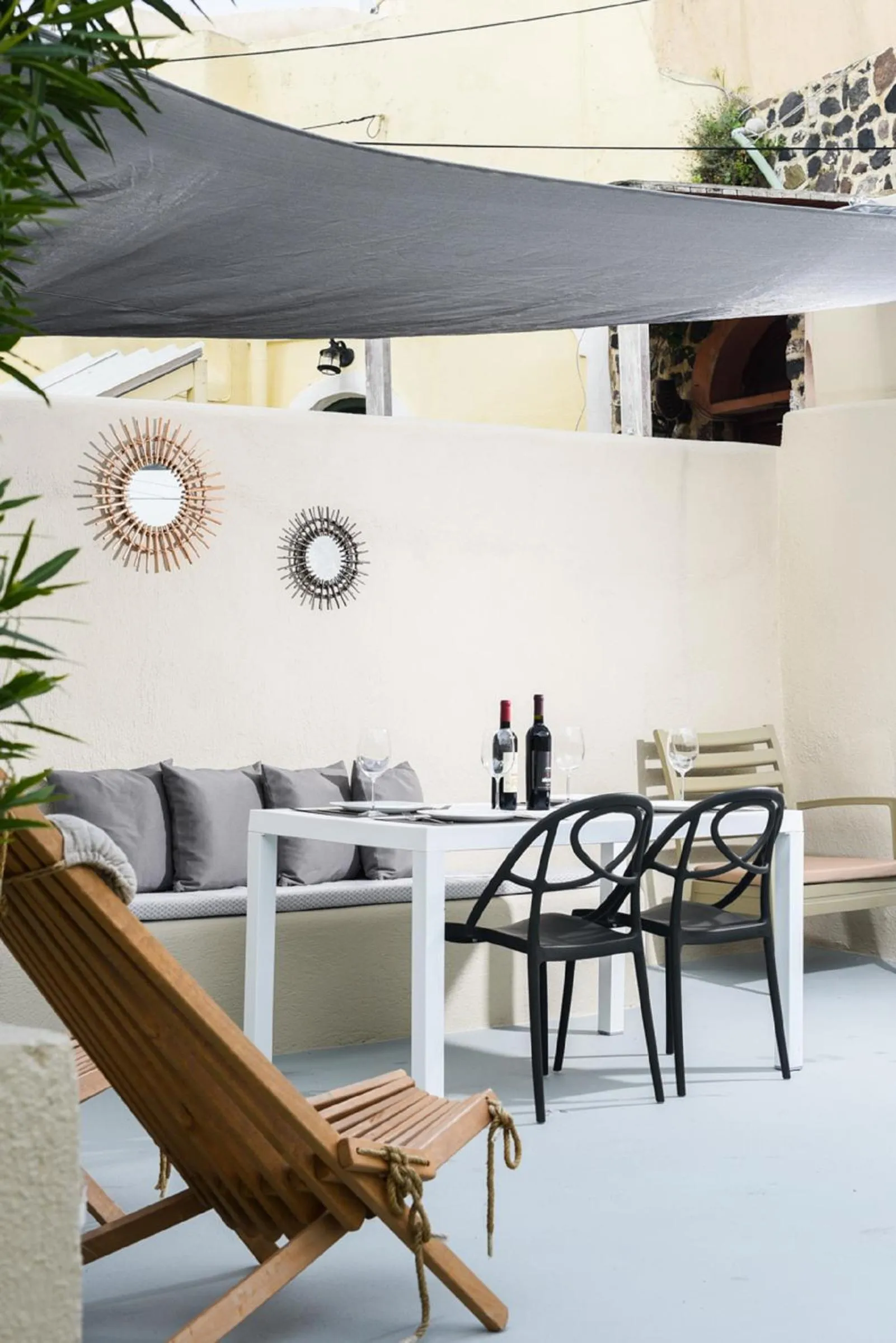 Balcony/Terrace in Suite Home Santorini