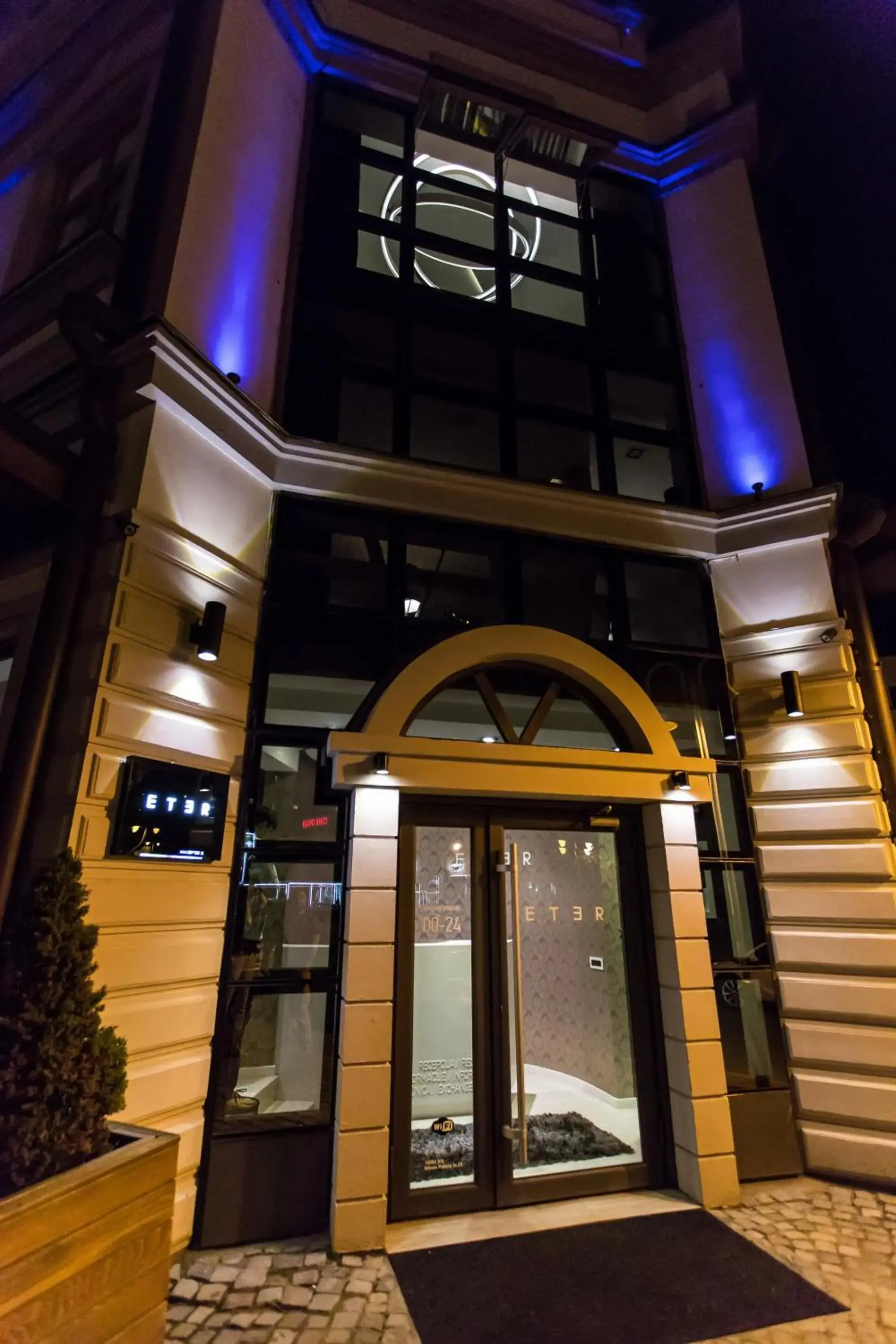 Facade/entrance in Garni Hotel Eter Facade/entrance in Garni Hotel Eter