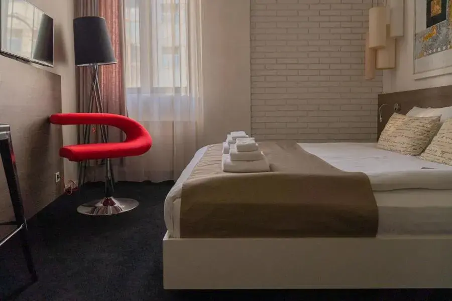 Bed in Garni Hotel Eter Bed in Garni Hotel Eter