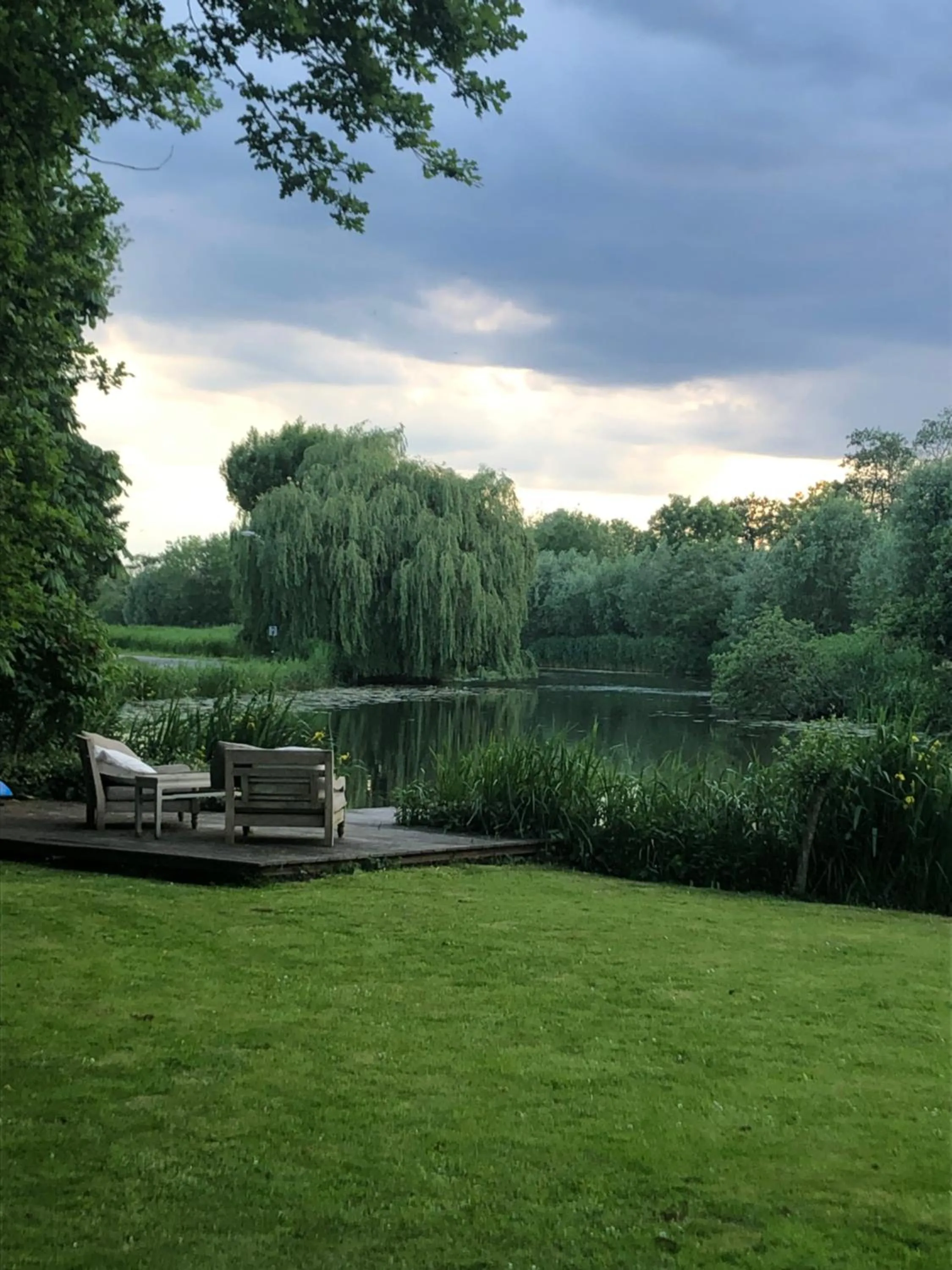 Garden in De Vink Bed & Breakfast