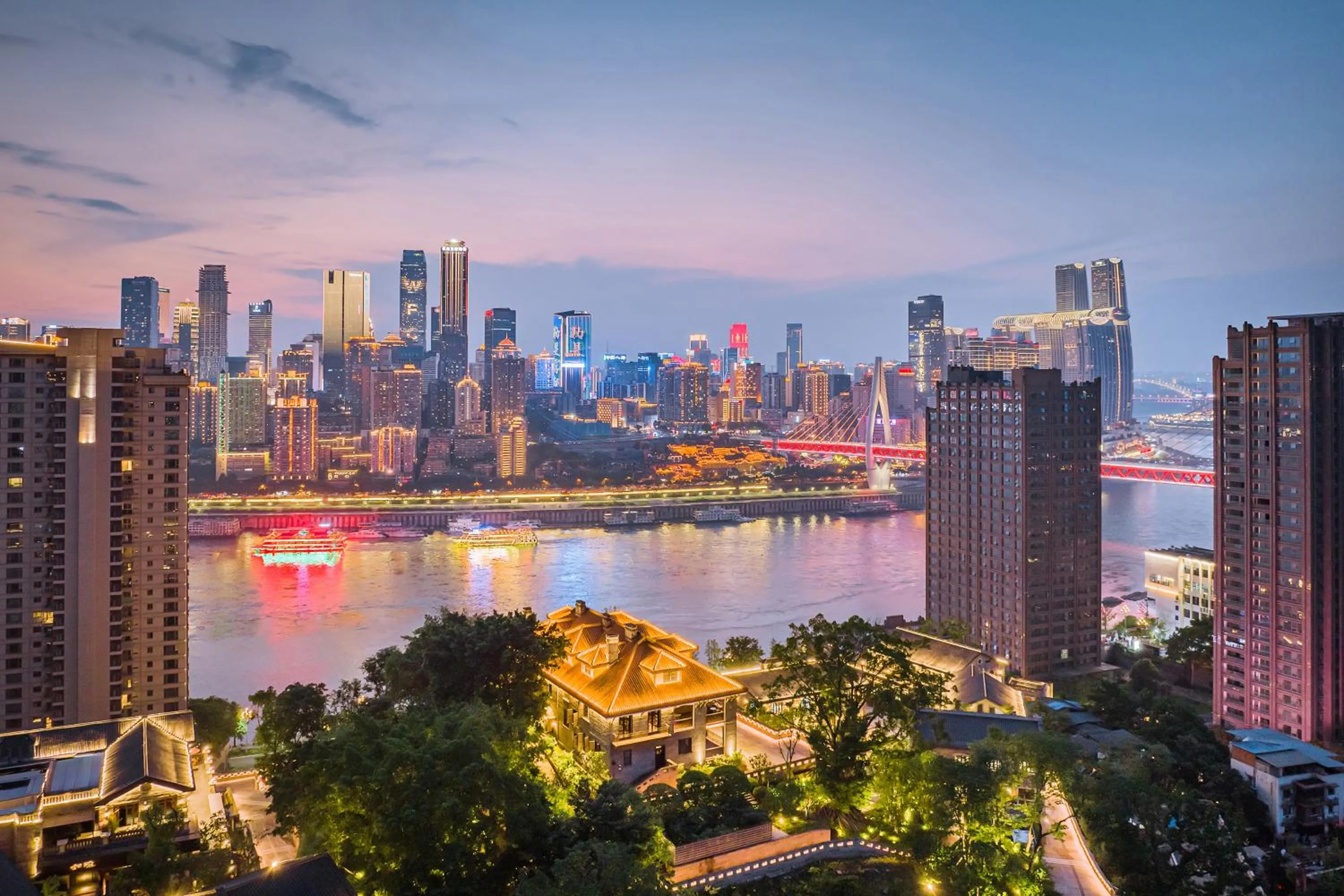 Property building in CHONGQING MANQUE MANSION