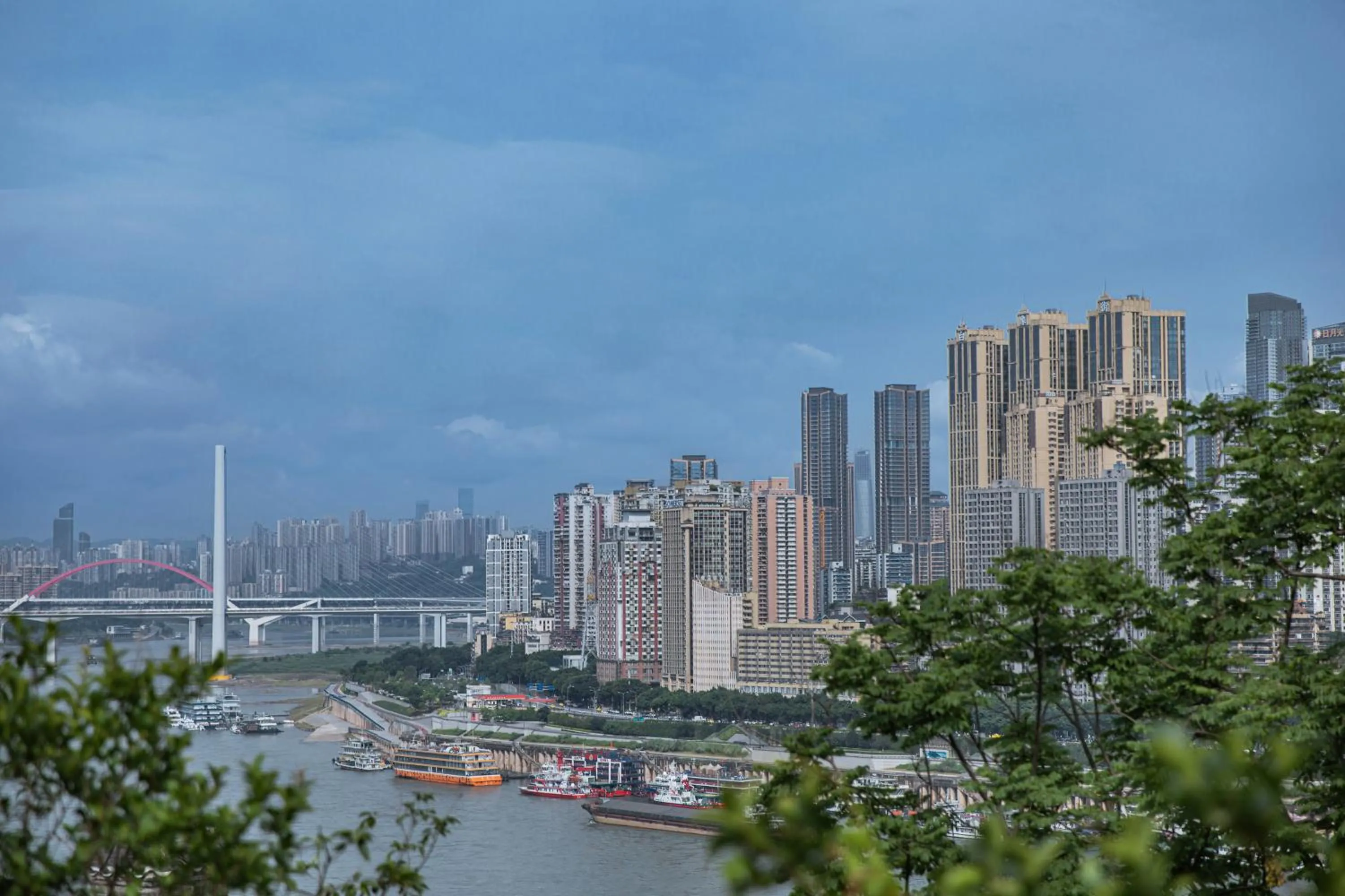 City view in CHONGQING MANQUE MANSION