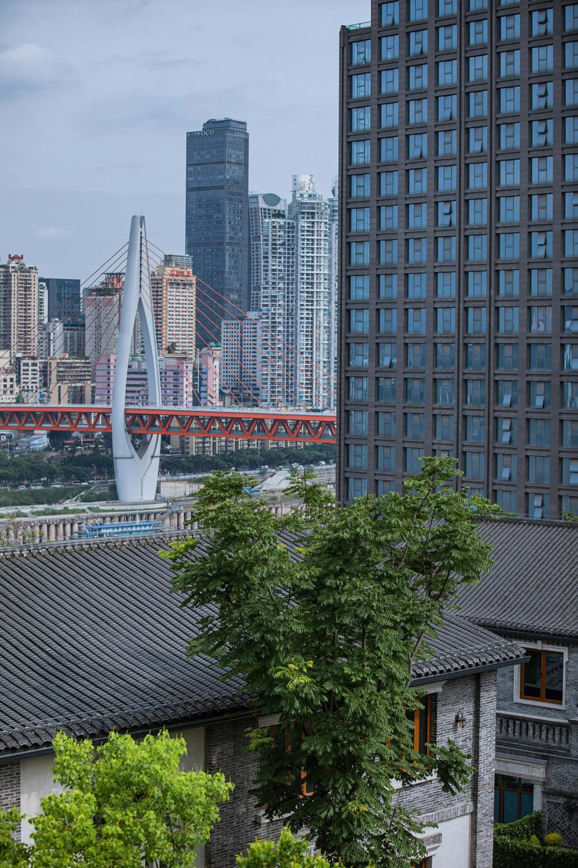 City view in CHONGQING MANQUE MANSION