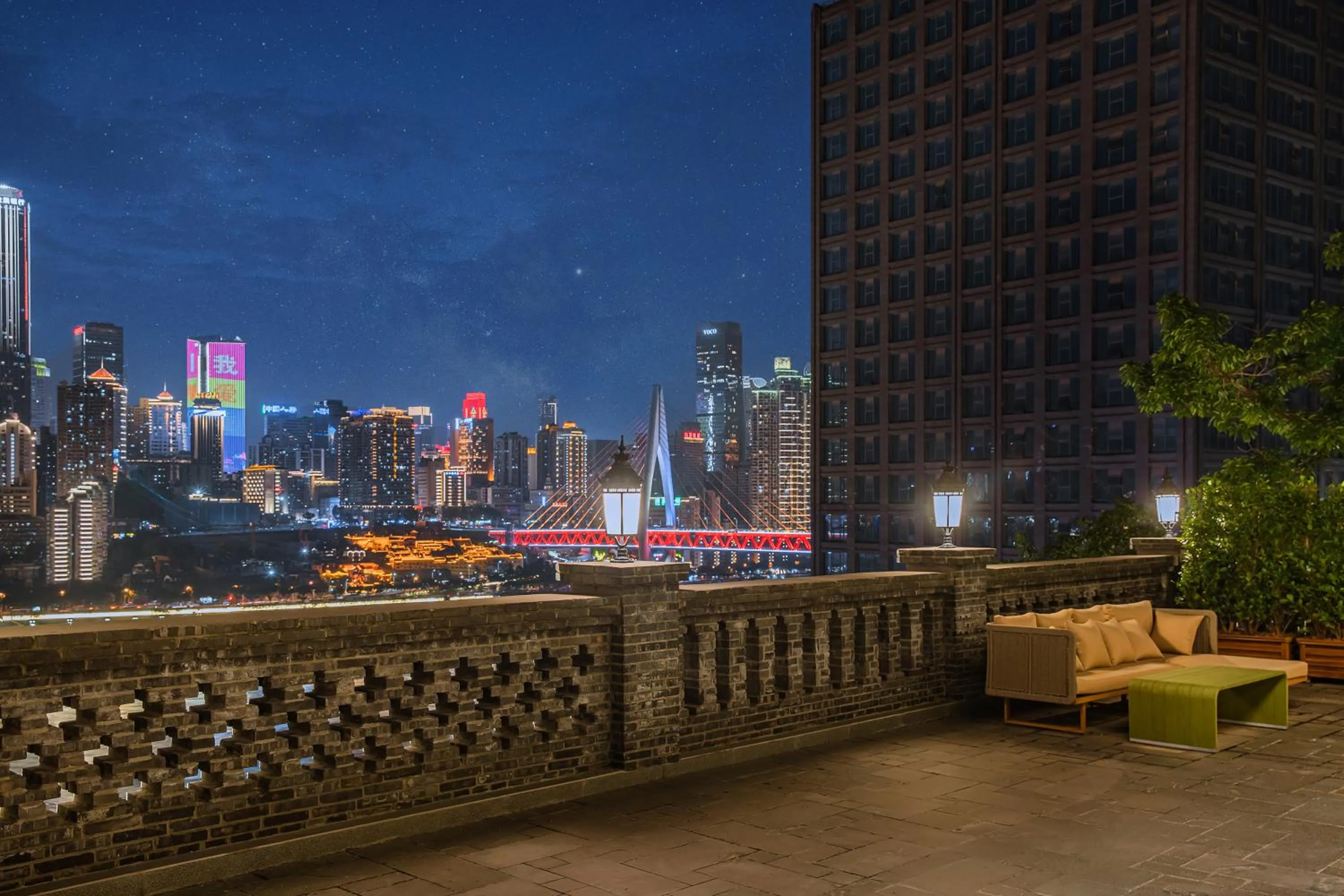 View (from property/room) in CHONGQING MANQUE MANSION