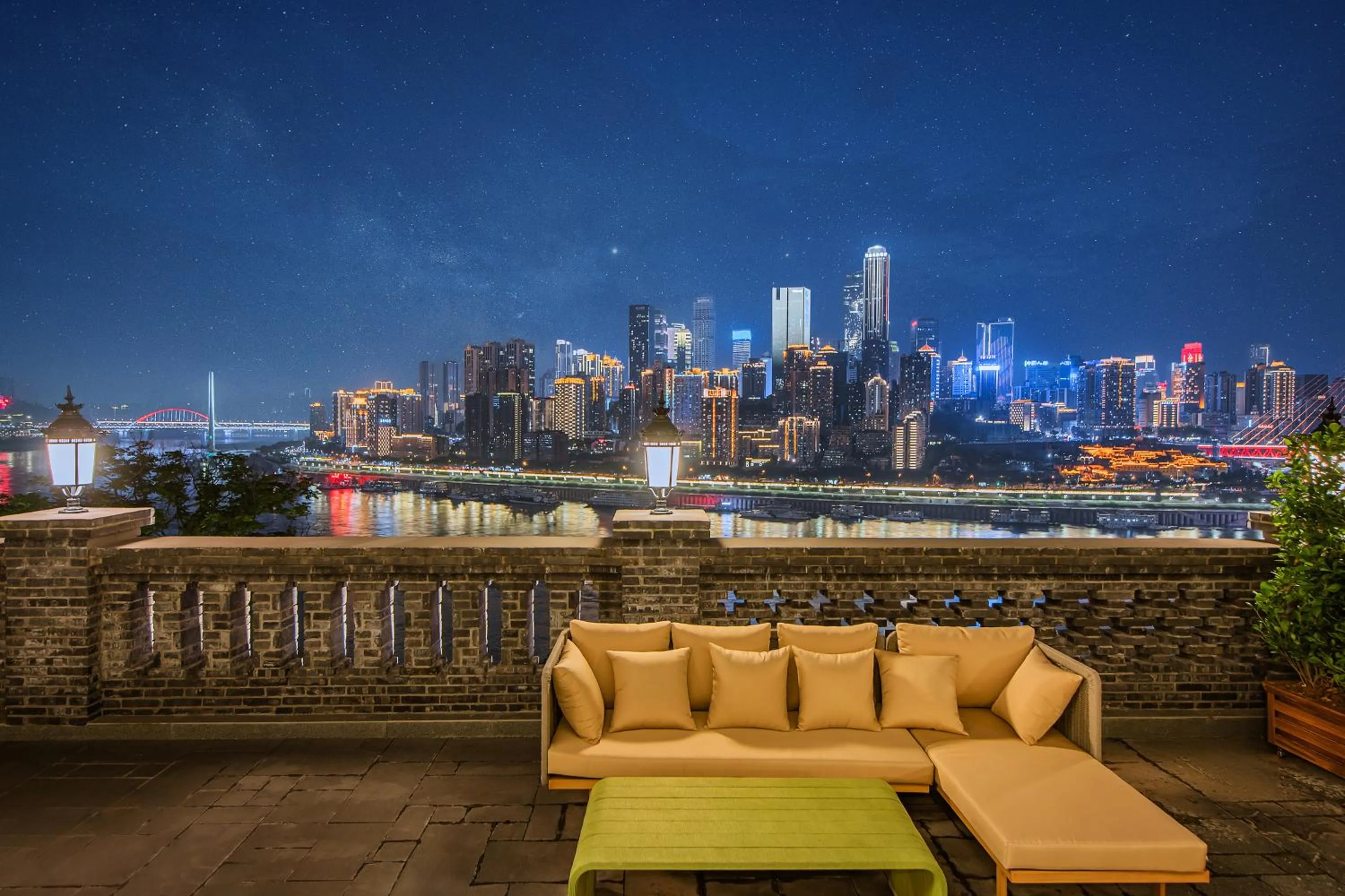 View (from property/room) in CHONGQING MANQUE MANSION