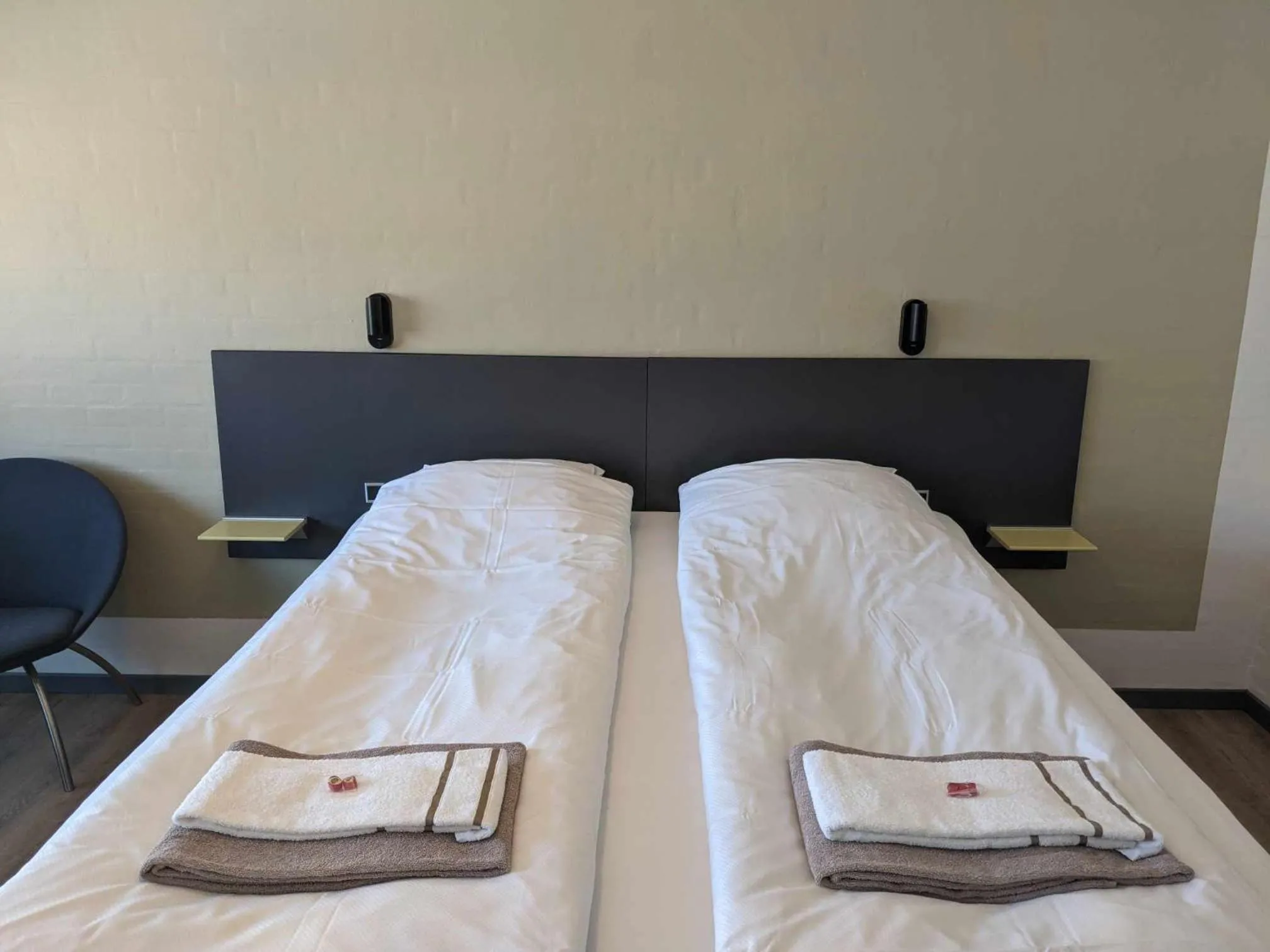 Bed in Hotel Thisted