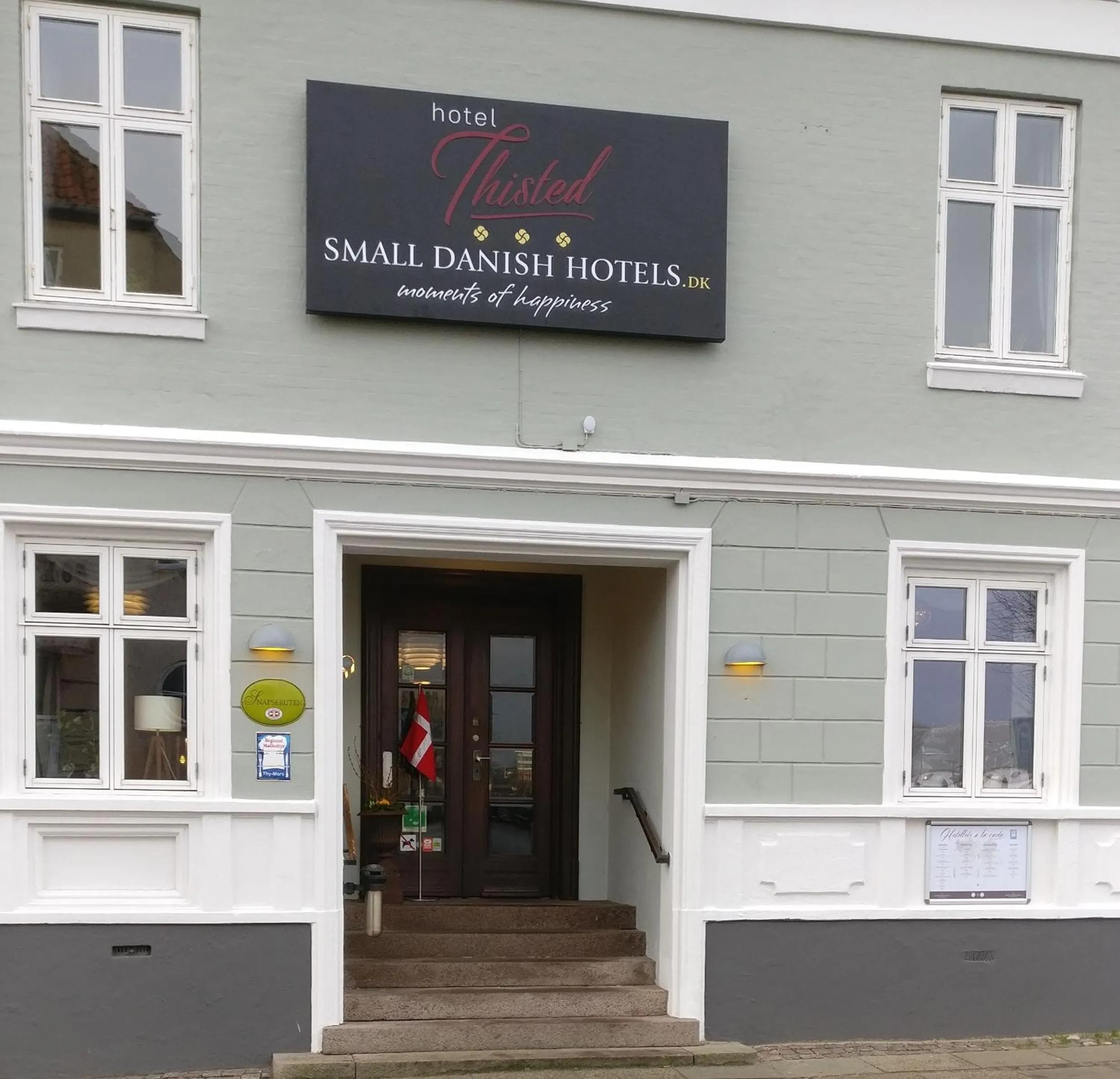 Facade/entrance in Hotel Thisted